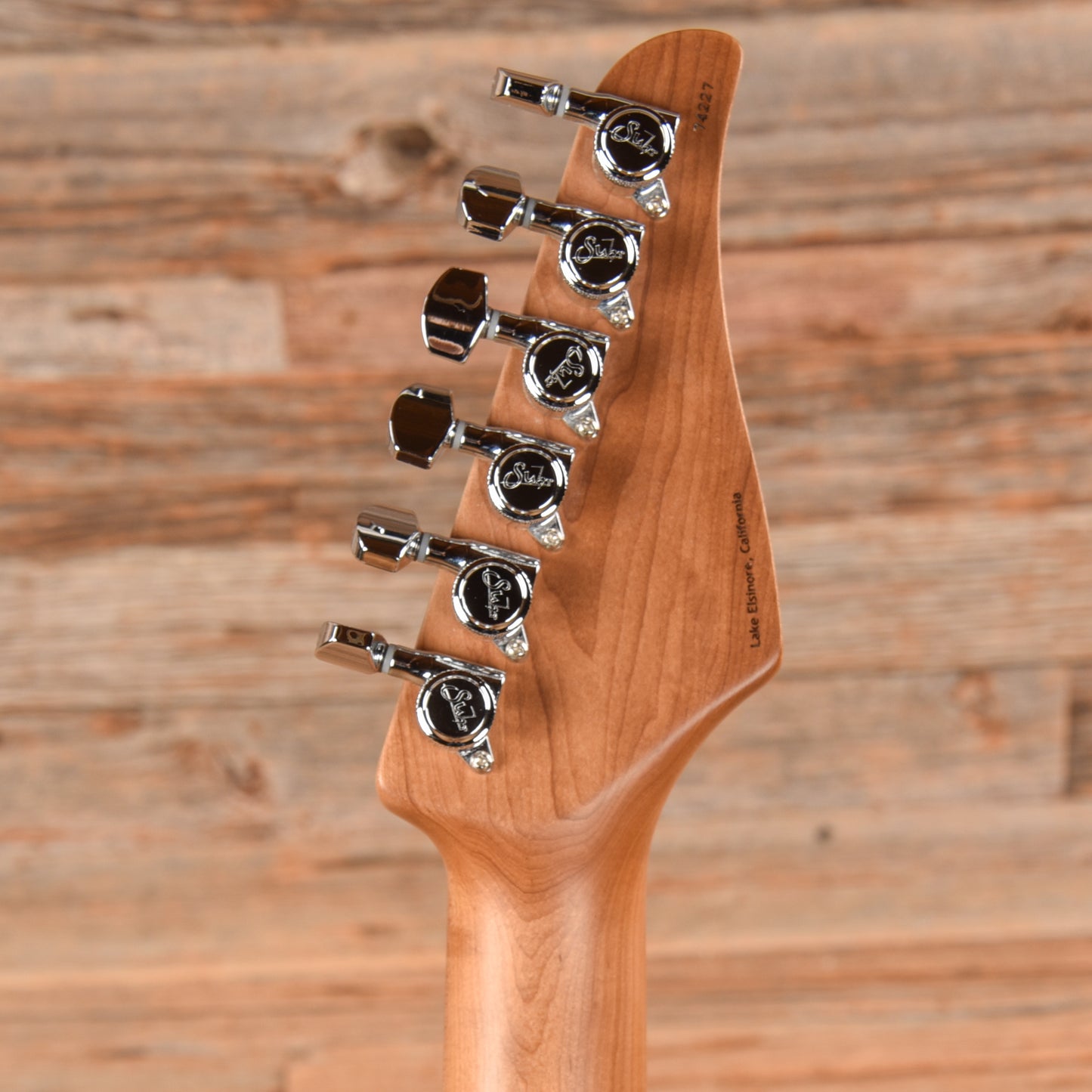 Suhr Custom Modern Faded Trans Whale Blue Burst Electric Guitars / Solid Body