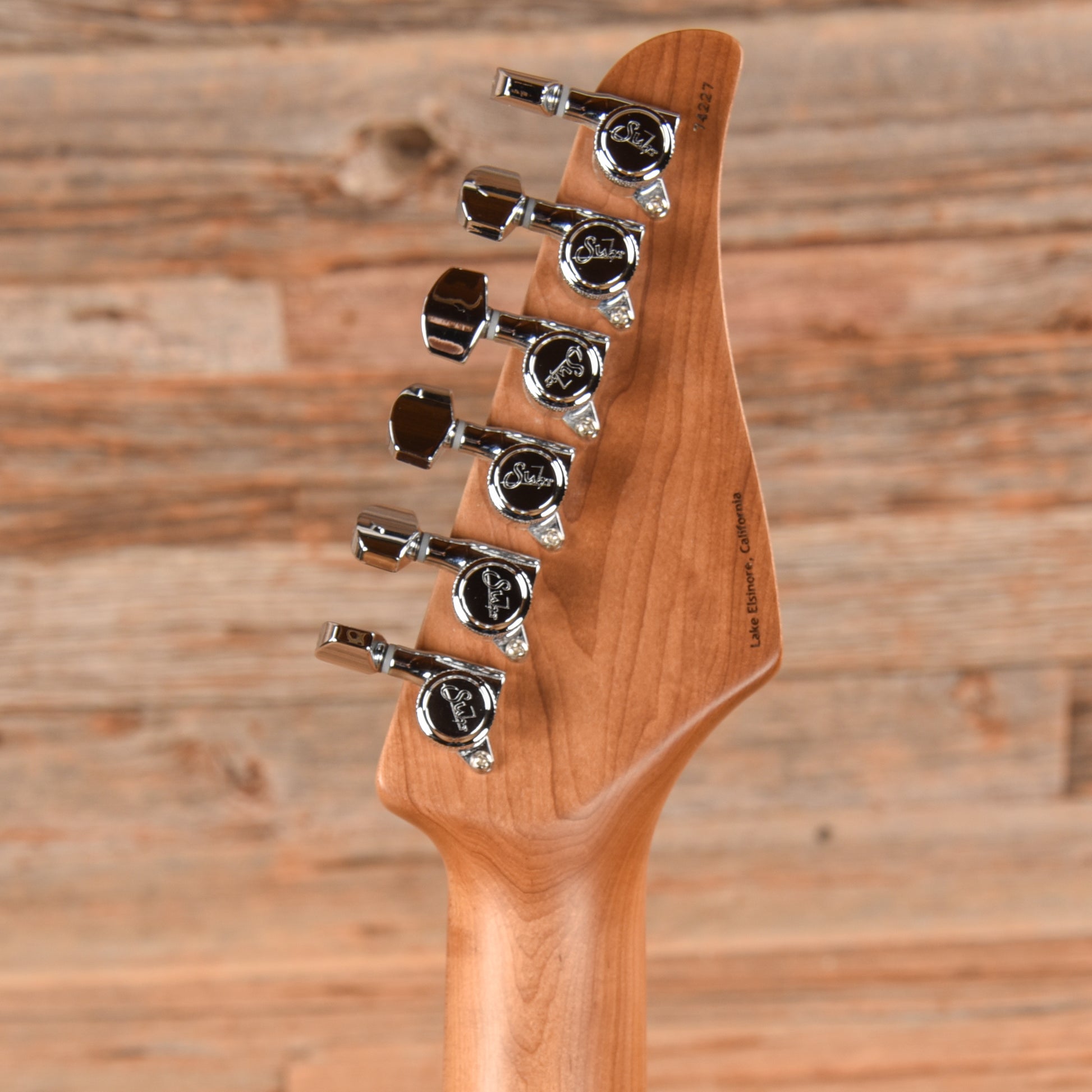 Suhr Custom Modern Faded Trans Whale Blue Burst Electric Guitars / Solid Body