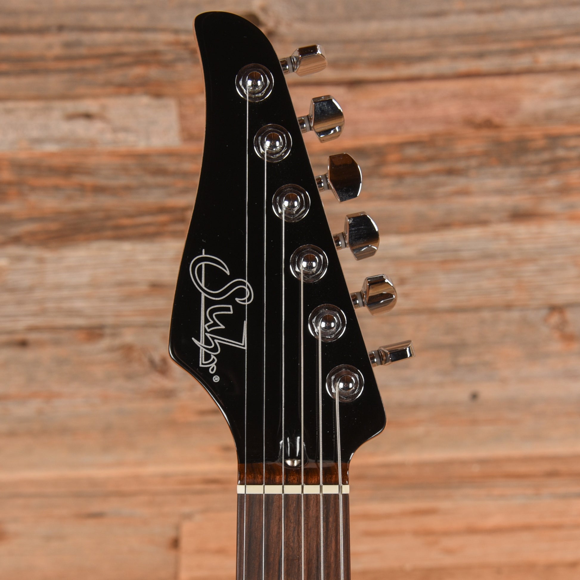 Suhr Custom Modern Faded Trans Whale Blue Burst Electric Guitars / Solid Body