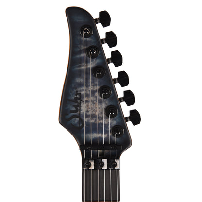 Suhr Custom Modern Faded Trans Whale Blue Burst w/CME-Selected Quilt Maple Top Electric Guitars / Solid Body