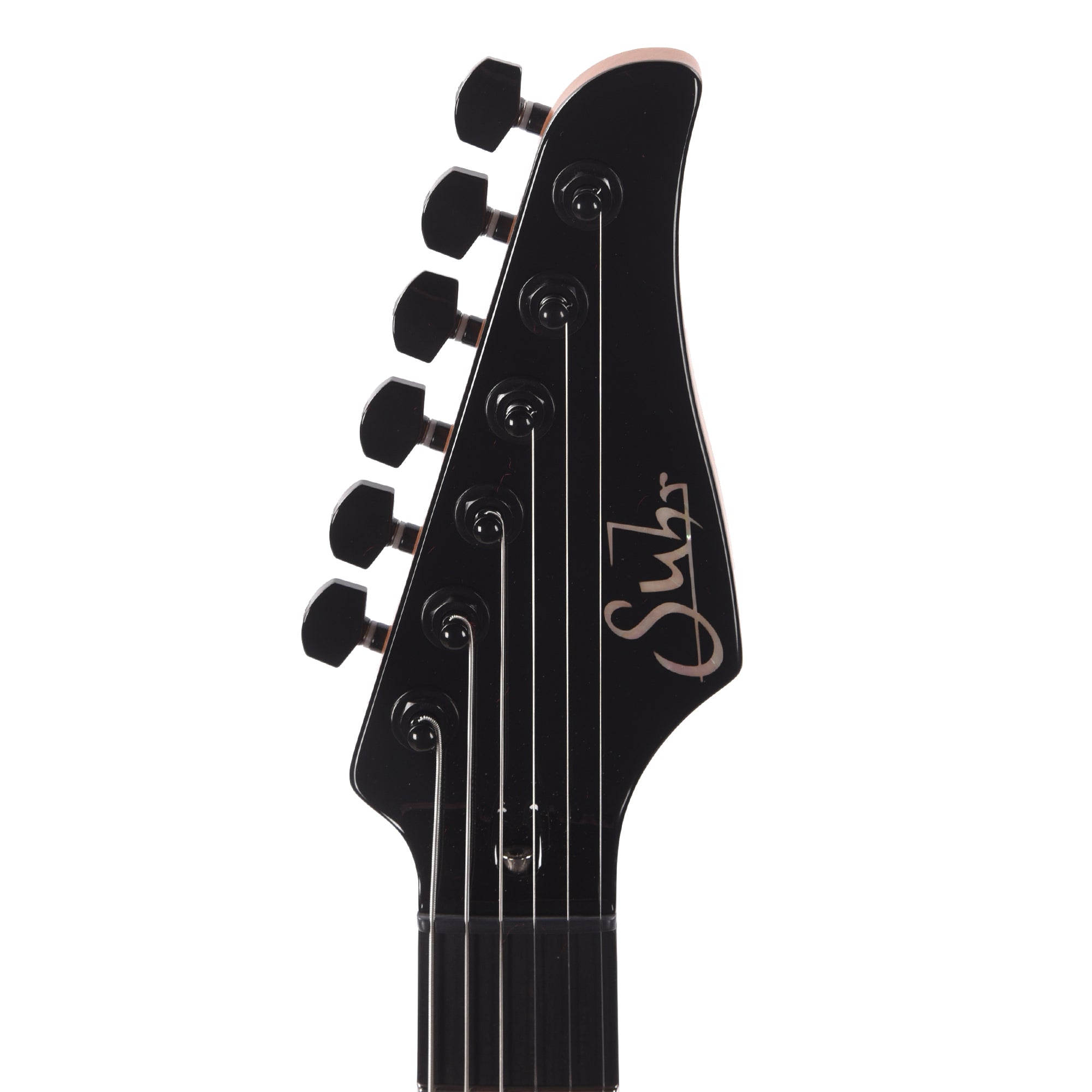 Suhr Custom Modern HH Angel Quilt Maple/Mahogany Faded Transparent Whale Blue Burst Electric Guitars / Solid Body