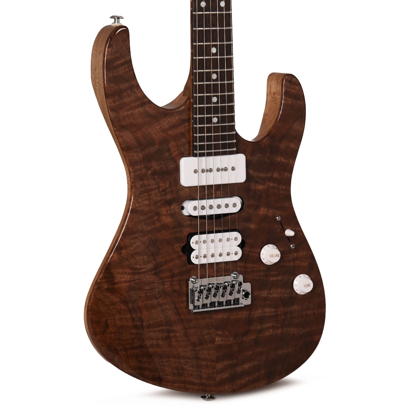 Suhr Custom Modern Natural w/CME-Selected Figured Walnut Top Electric Guitars / Solid Body