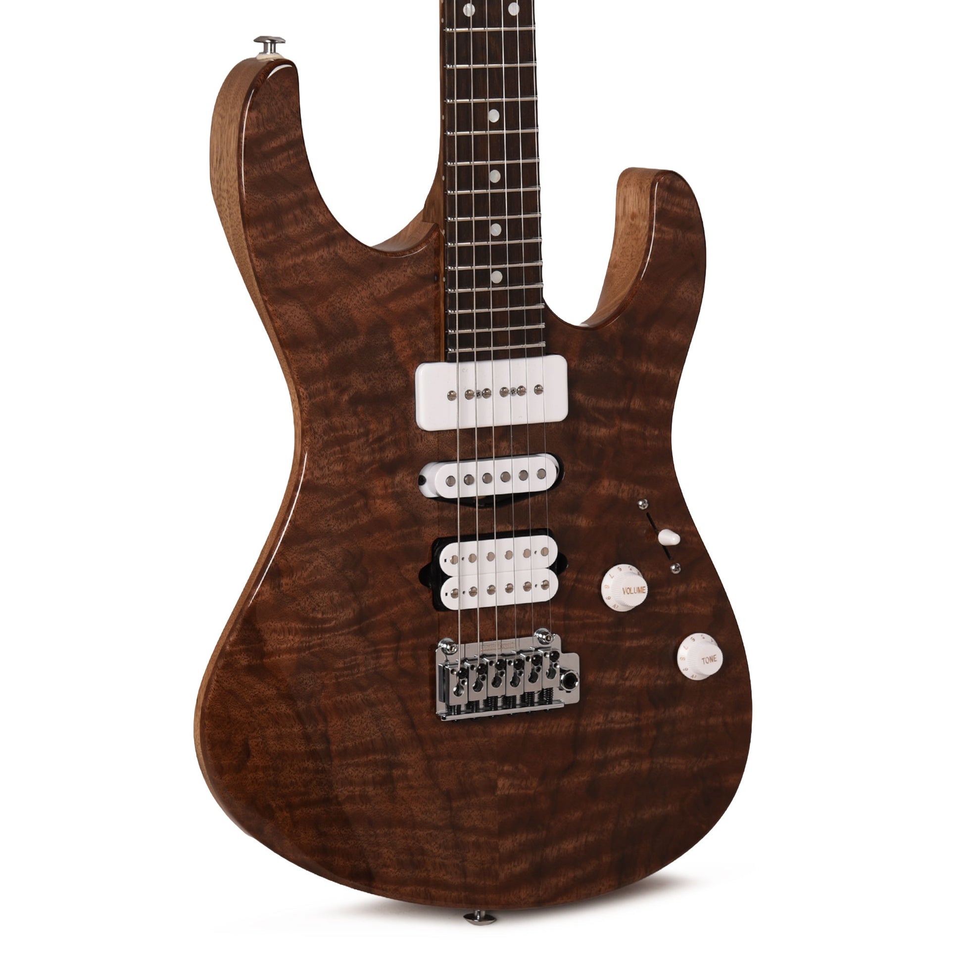 Suhr Custom Modern Natural w/CME-Selected Figured Walnut Top Electric Guitars / Solid Body