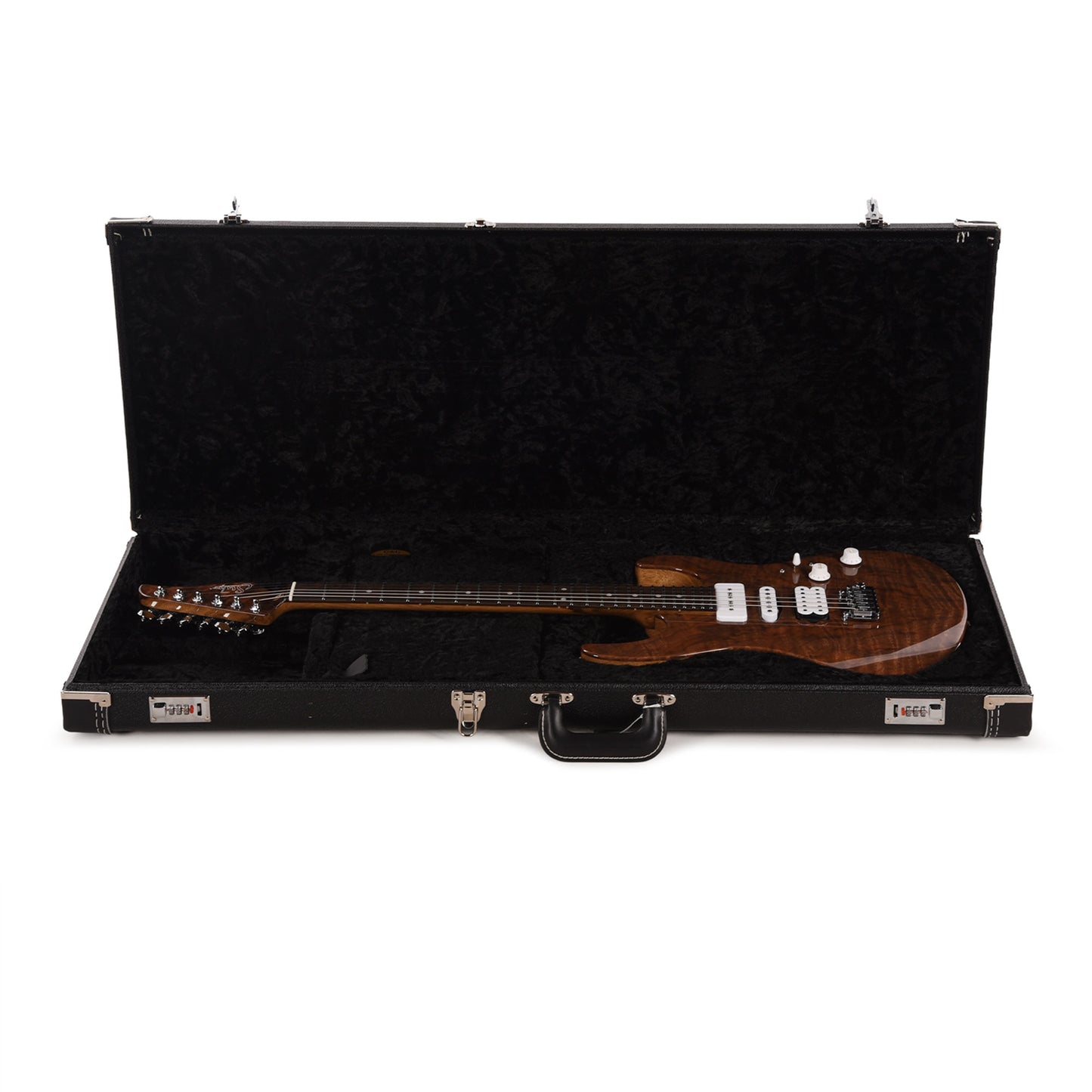 Suhr Custom Modern Natural w/CME-Selected Figured Walnut Top Electric Guitars / Solid Body