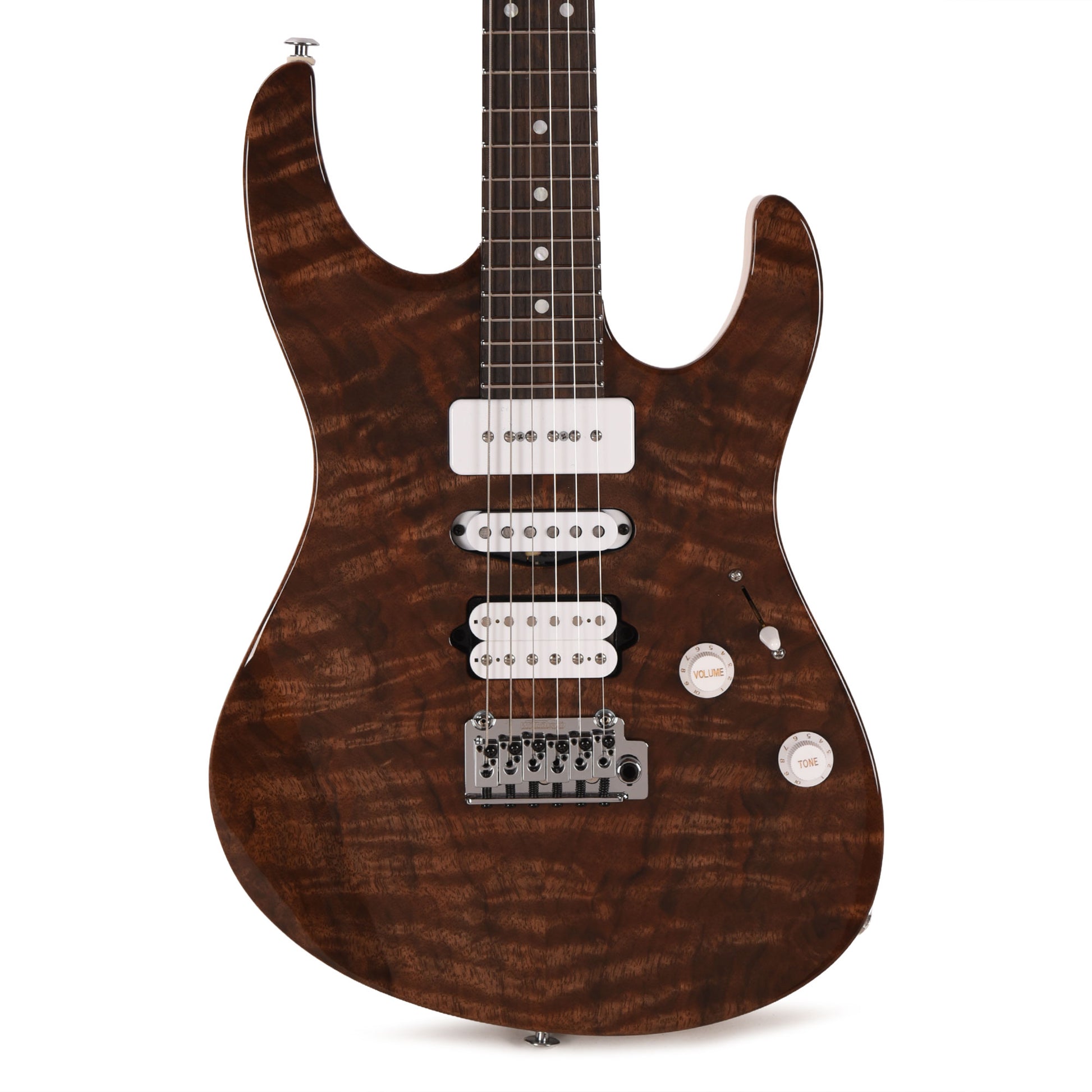 Suhr Custom Modern Natural w/CME-Selected Figured Walnut Top Electric Guitars / Solid Body