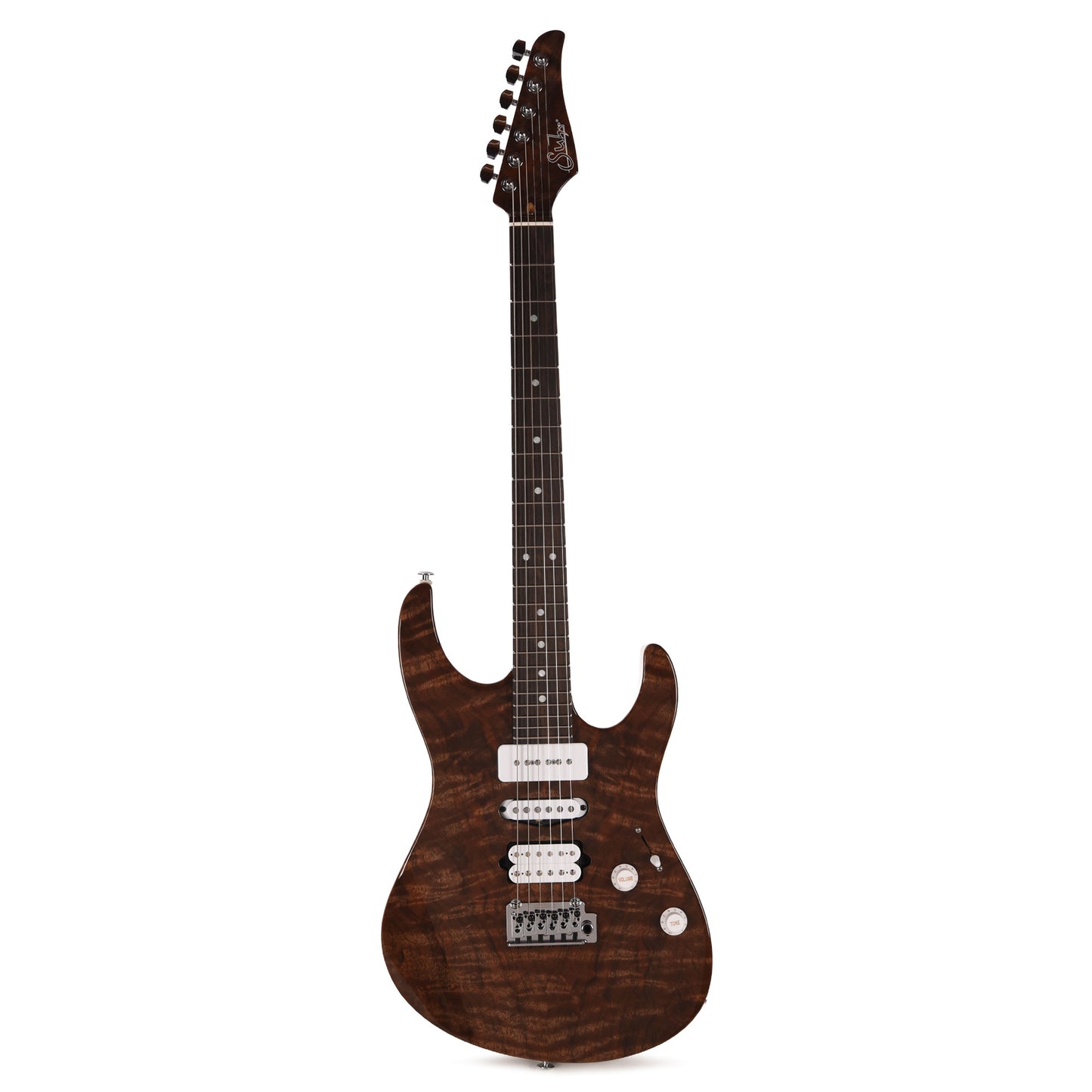 Suhr Custom Modern Natural w/CME-Selected Figured Walnut Top Electric Guitars / Solid Body