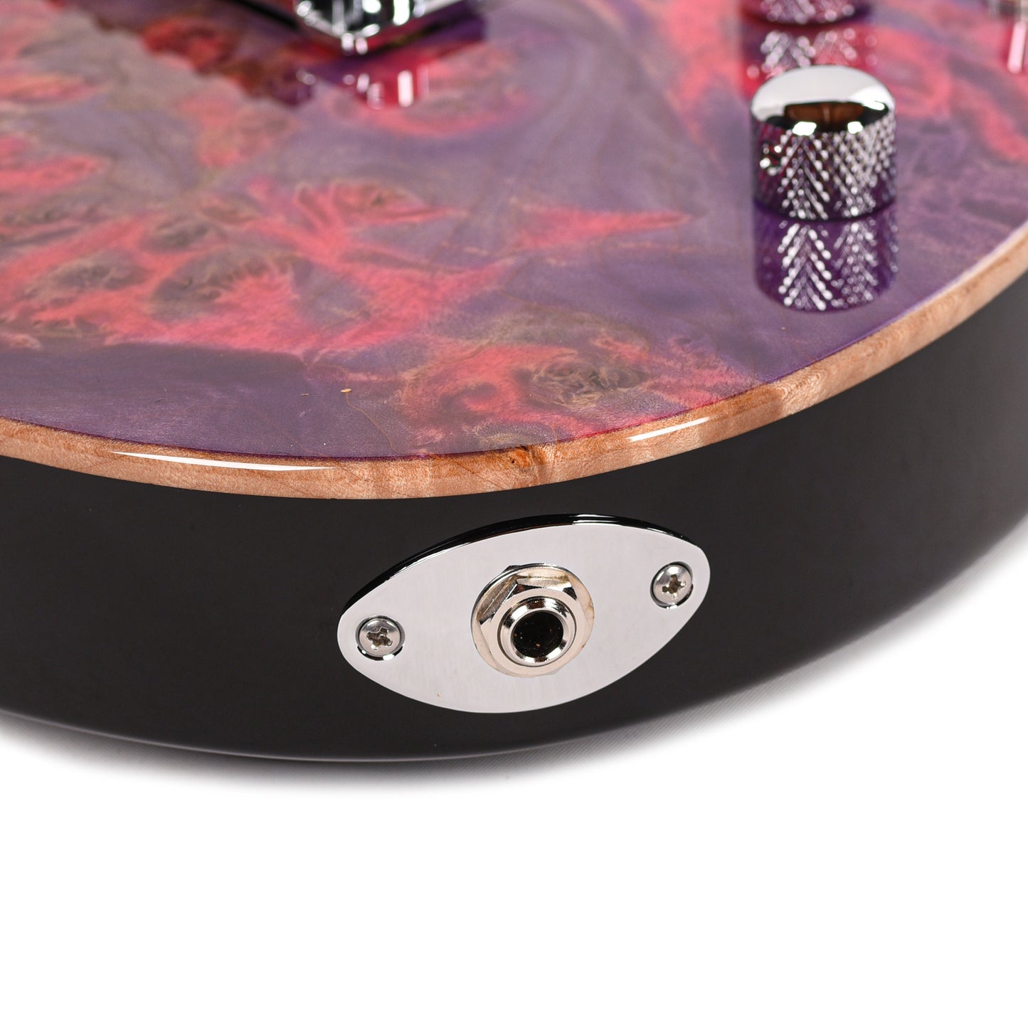 Suhr Custom Modern Pink Algae w/CME-Selected Burl Maple Top Electric Guitars / Solid Body