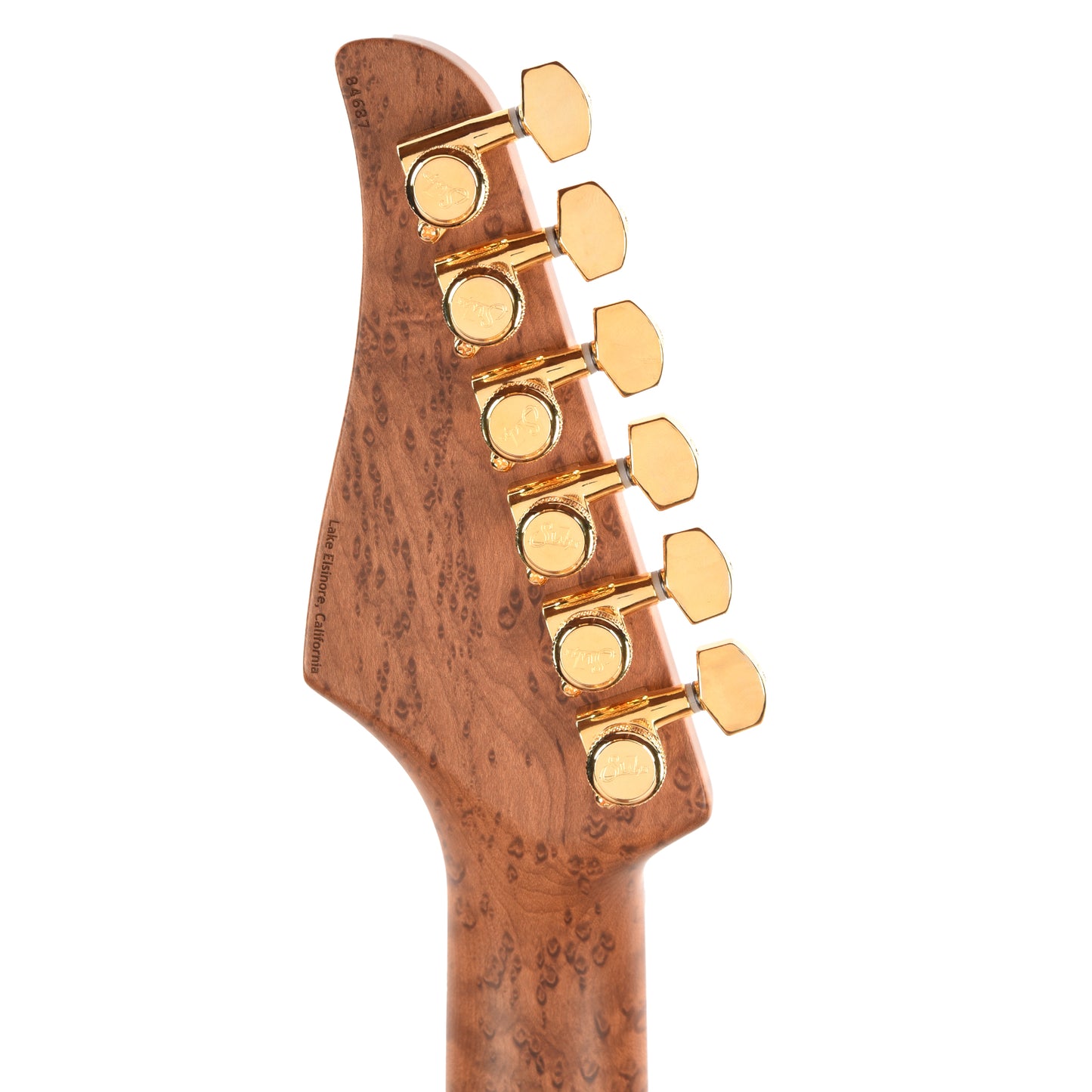 Suhr Custom Modern Pink Algae w/CME-Selected Waterfall Burl Maple Top Electric Guitars / Solid Body