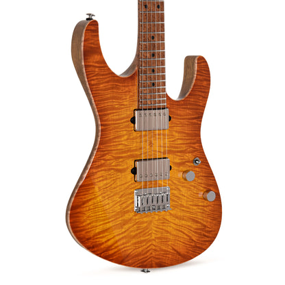 Suhr Custom Modern Set Neck Suhr Burst w/CME-Selected Angel Quilt Maple Top Electric Guitars / Solid Body