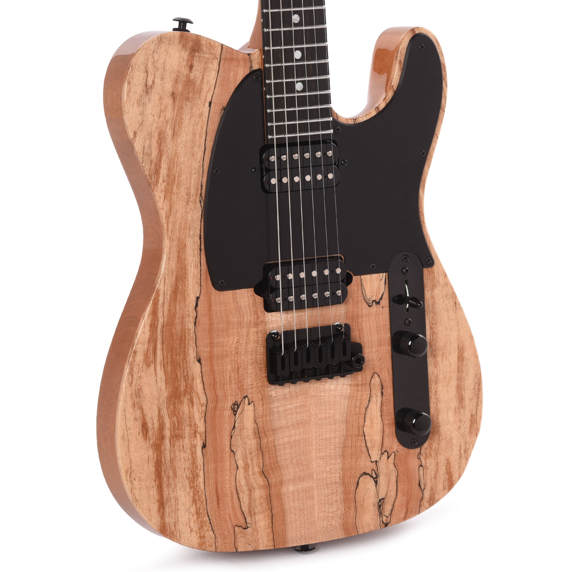 Suhr Custom Modern T HH Spalted Maple/Mahogany Natural Electric Guitars / Solid Body