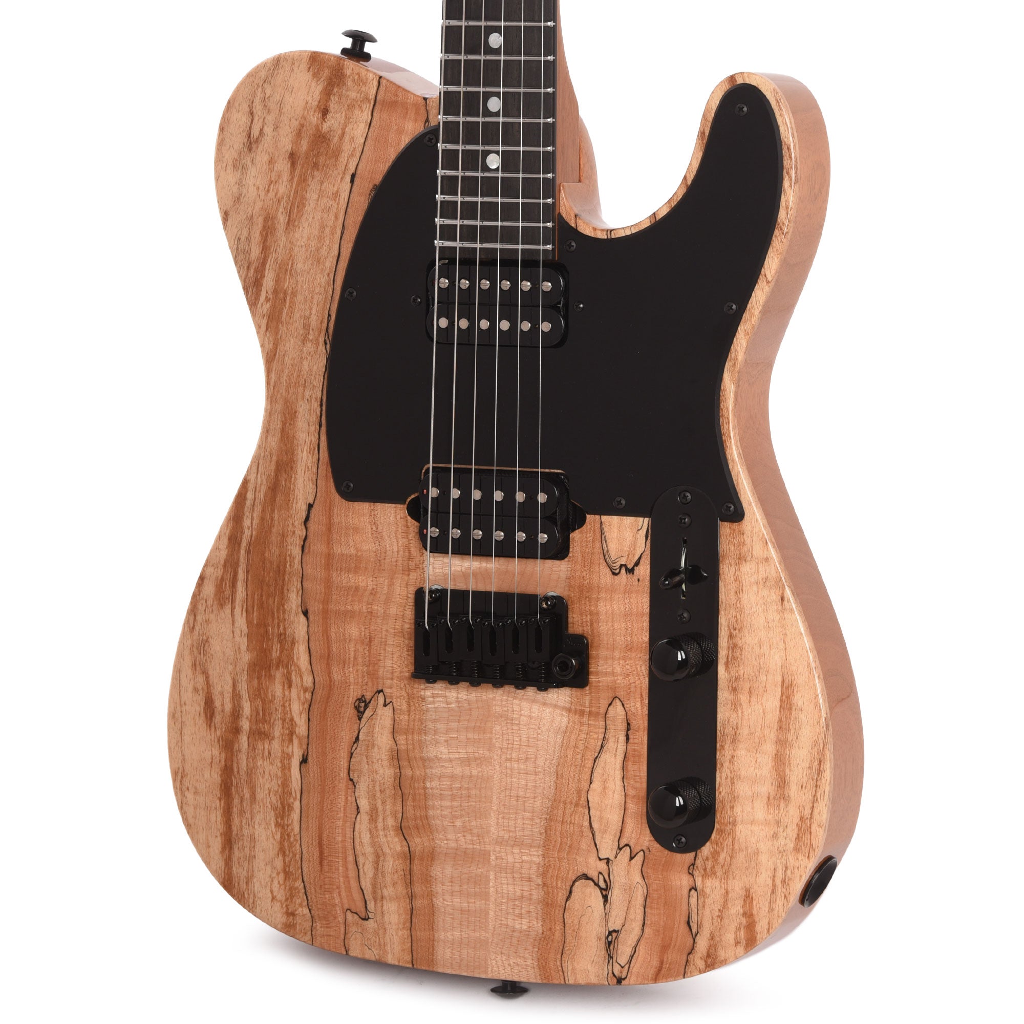 Suhr Custom Modern T HH Spalted Maple/Mahogany Natural Electric Guitars / Solid Body