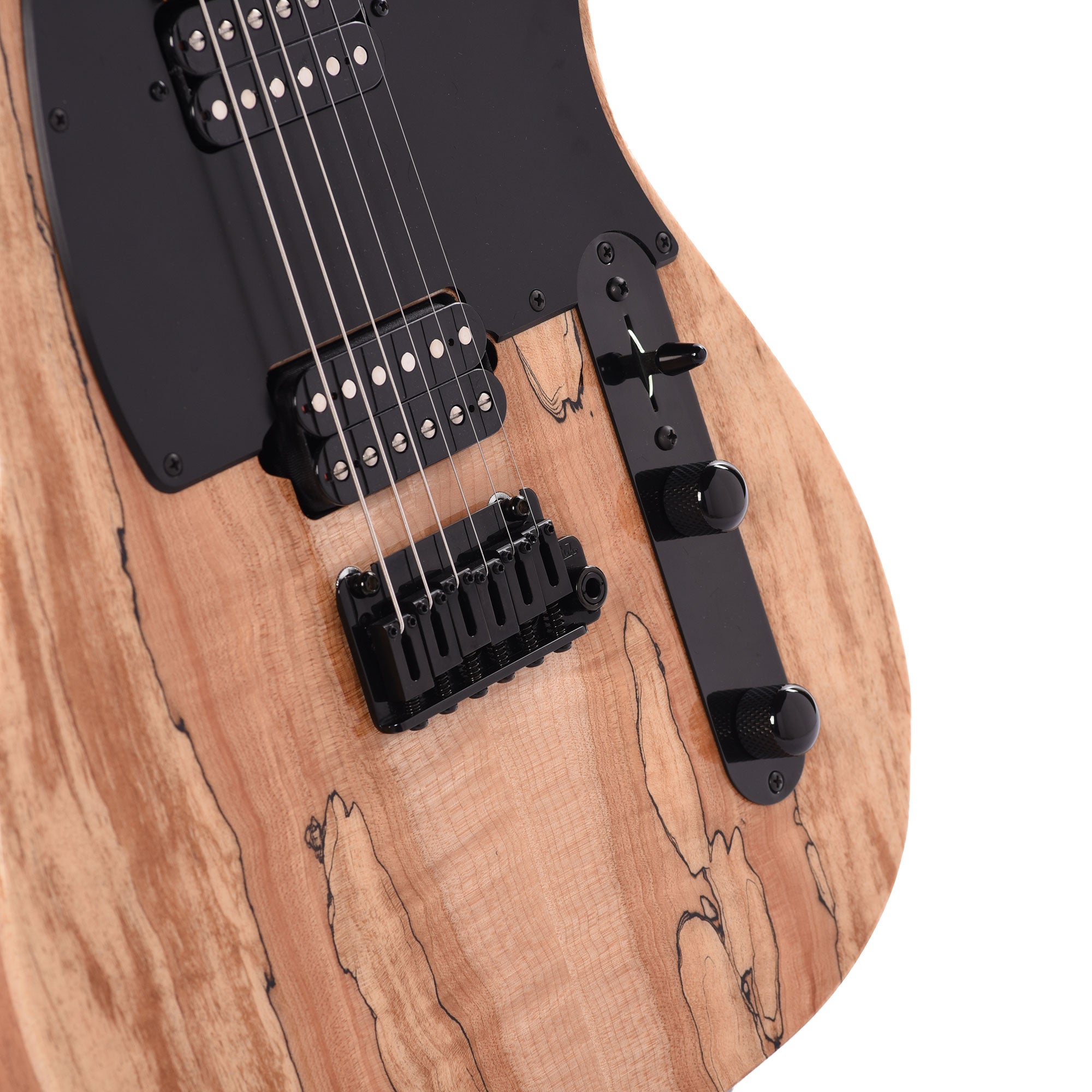 Suhr Custom Modern T HH Spalted Maple/Mahogany Natural Electric Guitars / Solid Body