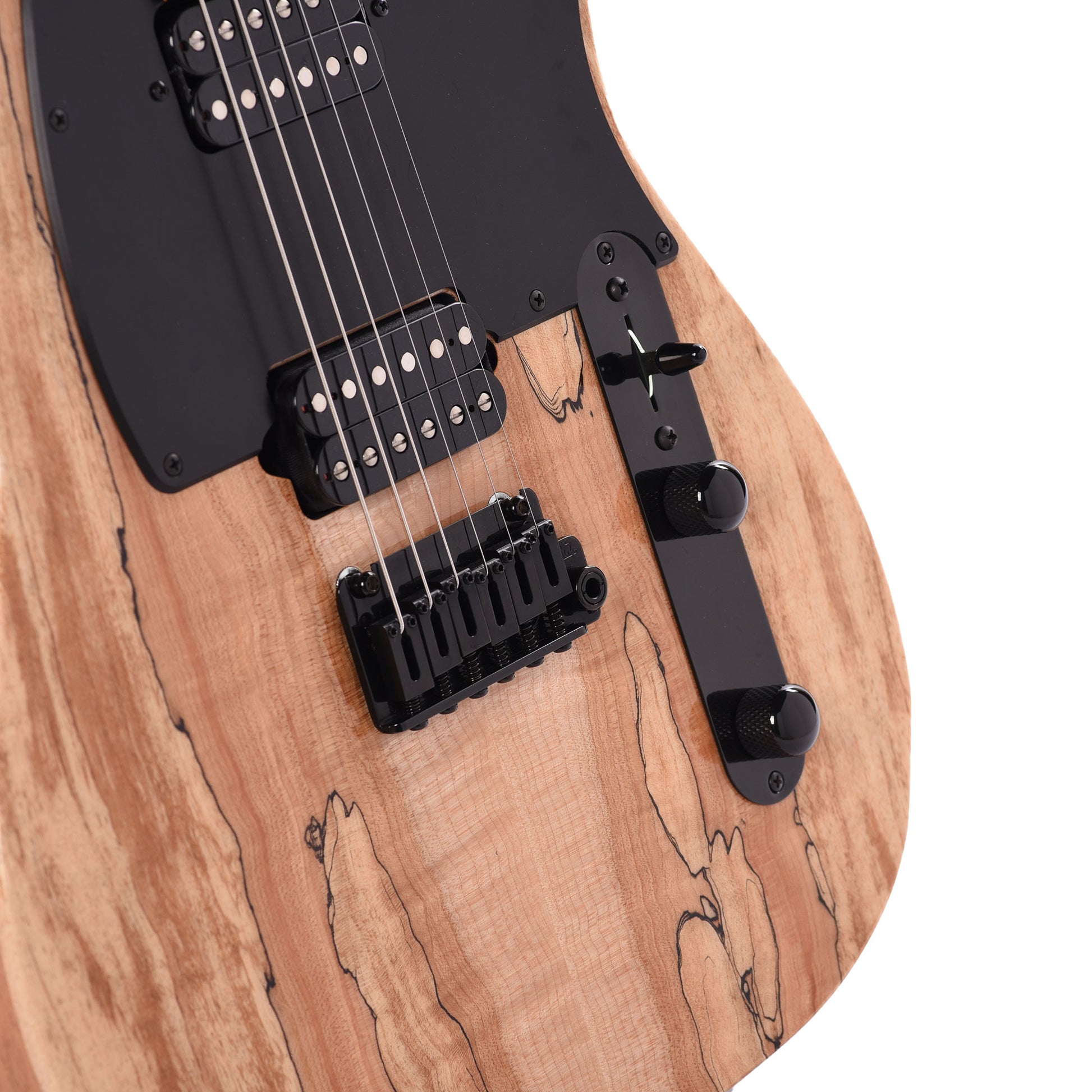 Suhr Custom Modern T HH Spalted Maple/Mahogany Natural Electric Guitars / Solid Body