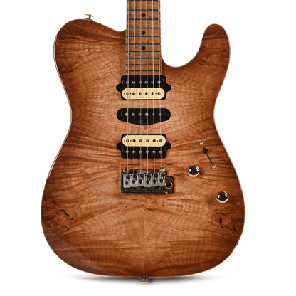 Suhr Custom Modern T Natural Burst w/CME-Selected Waterfall Burl Maple Top Electric Guitars / Solid Body
