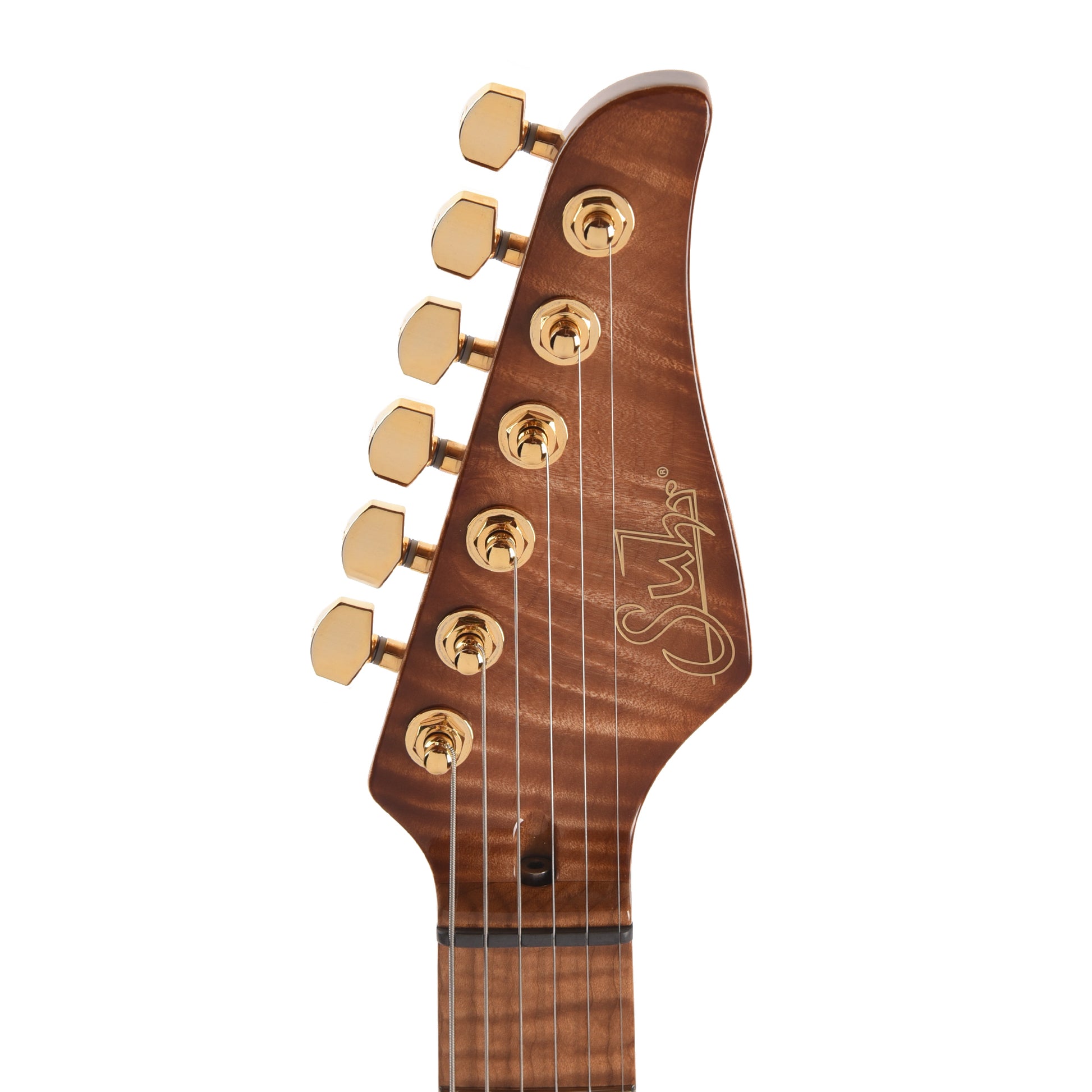 Suhr Custom Modern T Natural Burst w/CME-Selected Waterfall Burl Maple Top Electric Guitars / Solid Body