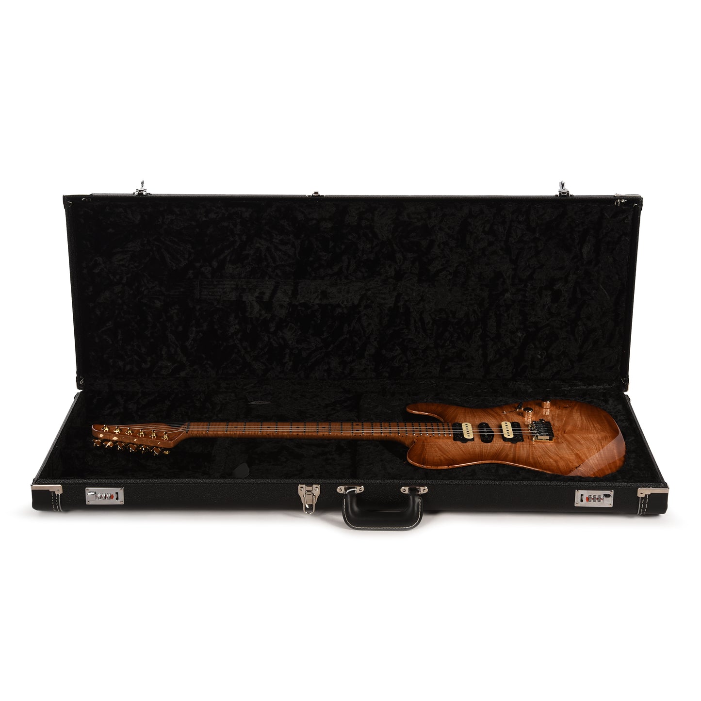 Suhr Custom Modern T Natural Burst w/CME-Selected Waterfall Burl Maple Top Electric Guitars / Solid Body