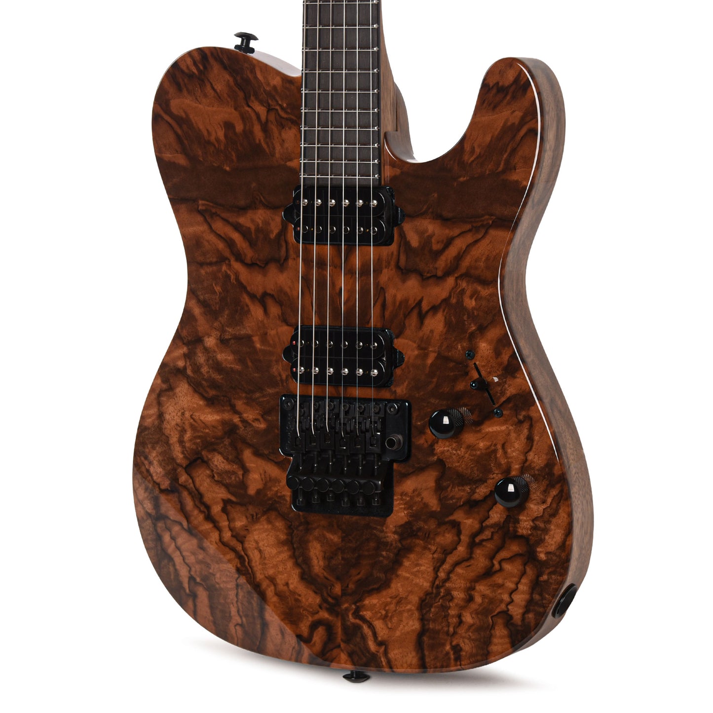 Suhr Custom Modern T Natural w/CME-Selected Figured Walnut Top Electric Guitars / Solid Body
