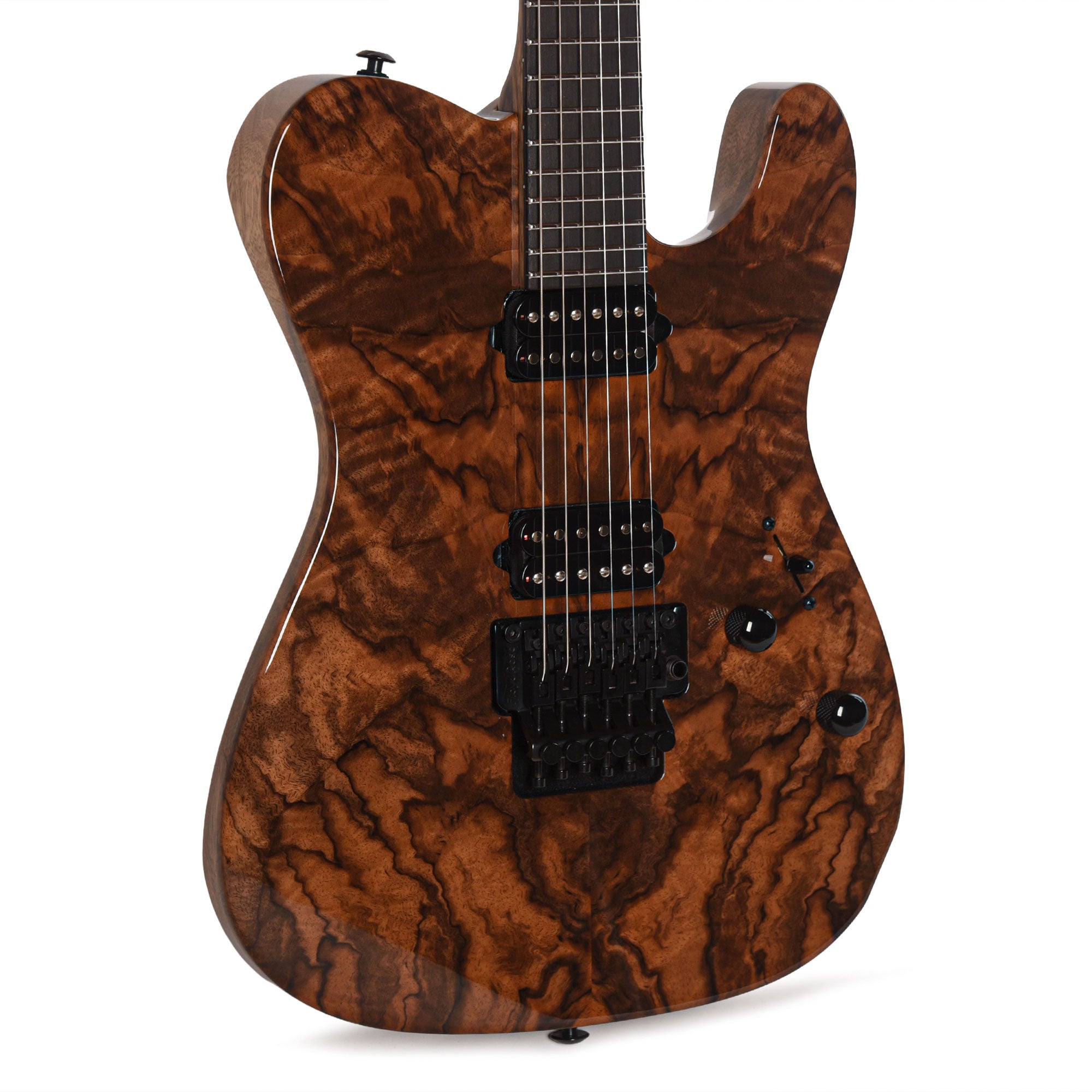 Suhr Custom Modern T Natural w/CME-Selected Figured Walnut Top Electric Guitars / Solid Body
