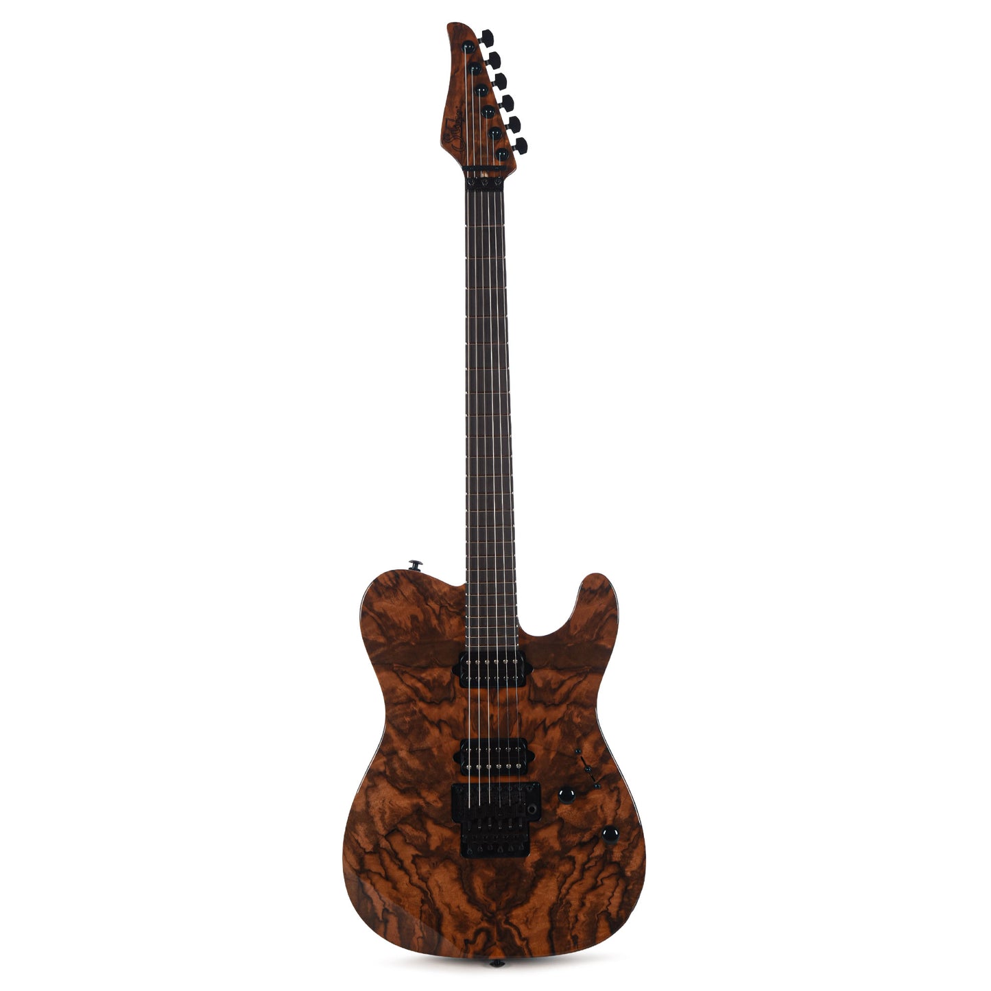 Suhr Custom Modern T Natural w/CME-Selected Figured Walnut Top Electric Guitars / Solid Body