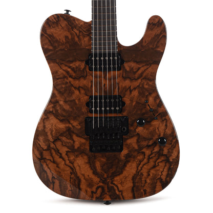 Suhr Custom Modern T Natural w/CME-Selected Figured Walnut Top Electric Guitars / Solid Body