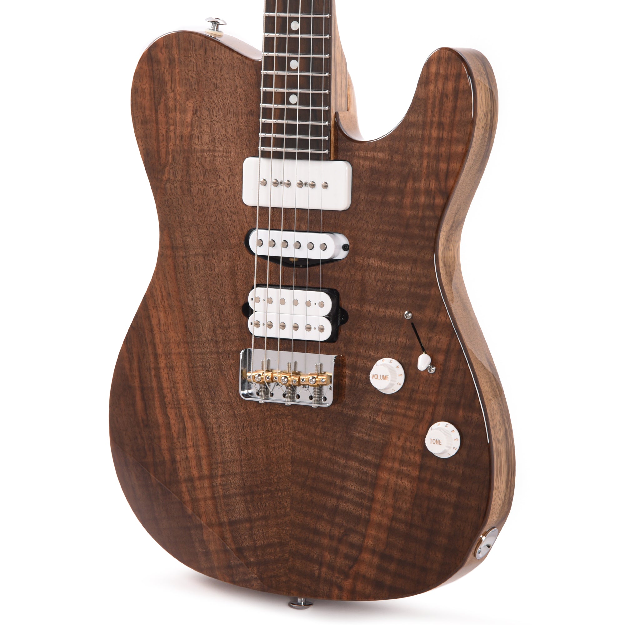 Suhr Custom Modern T Natural w/CME-Selected Figured Walnut Top Electric Guitars / Solid Body
