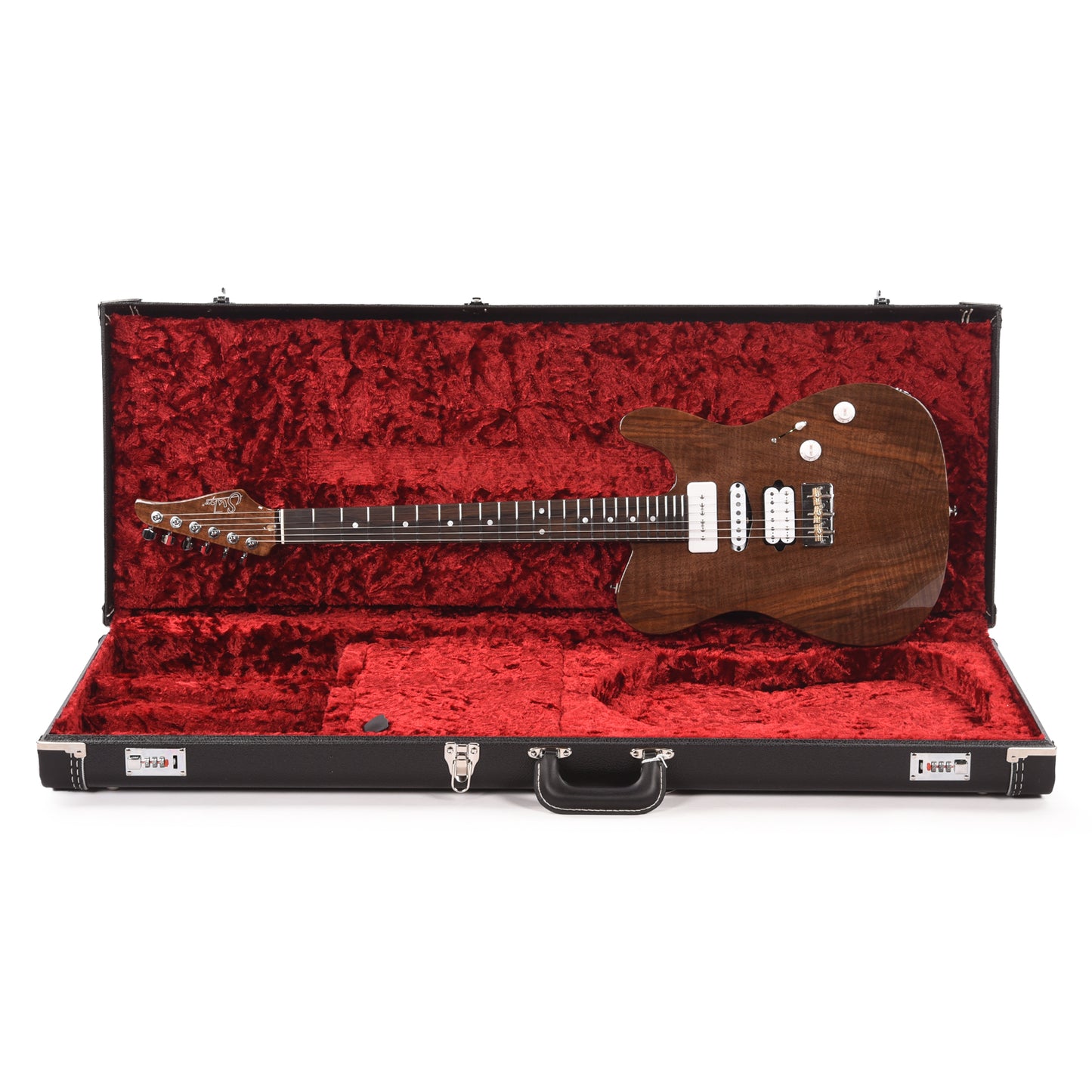 Suhr Custom Modern T Natural w/CME-Selected Figured Walnut Top Electric Guitars / Solid Body