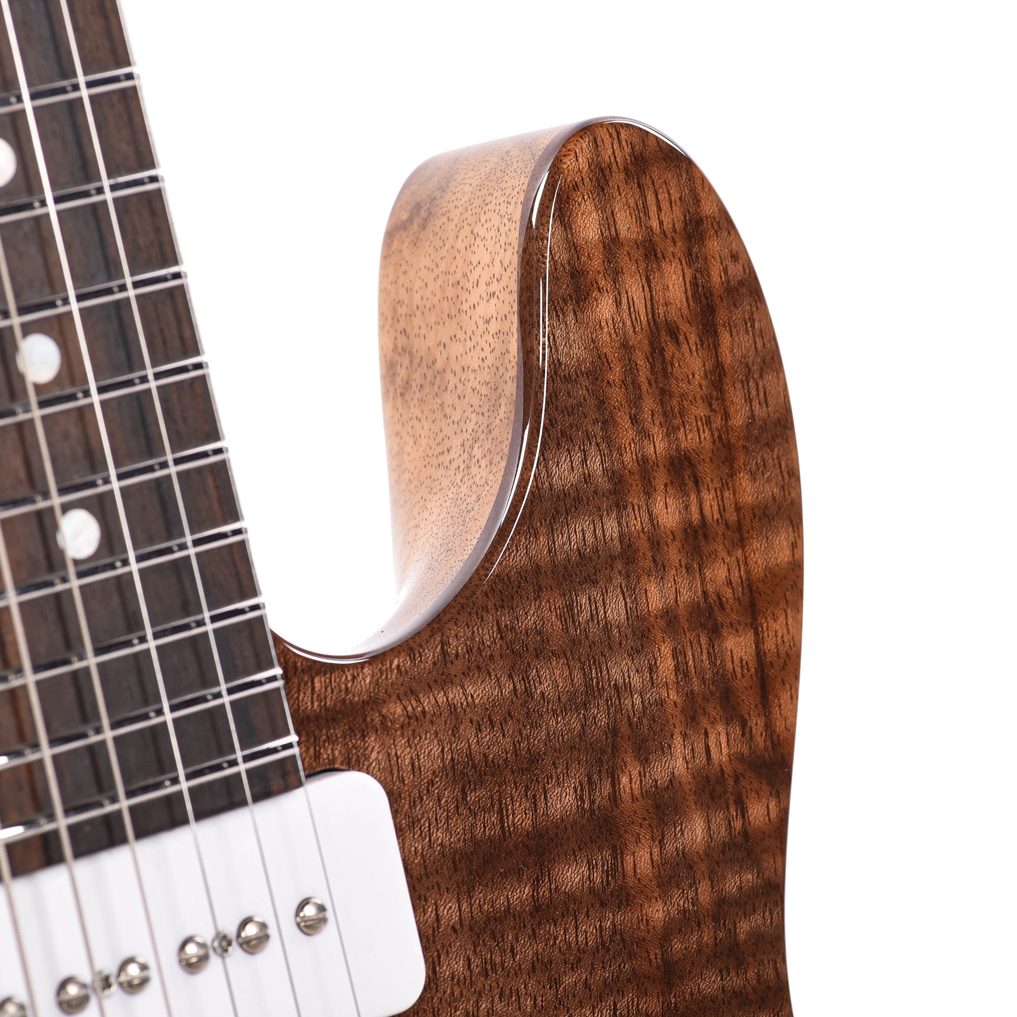 Suhr Custom Modern T Natural w/CME-Selected Figured Walnut Top Electric Guitars / Solid Body