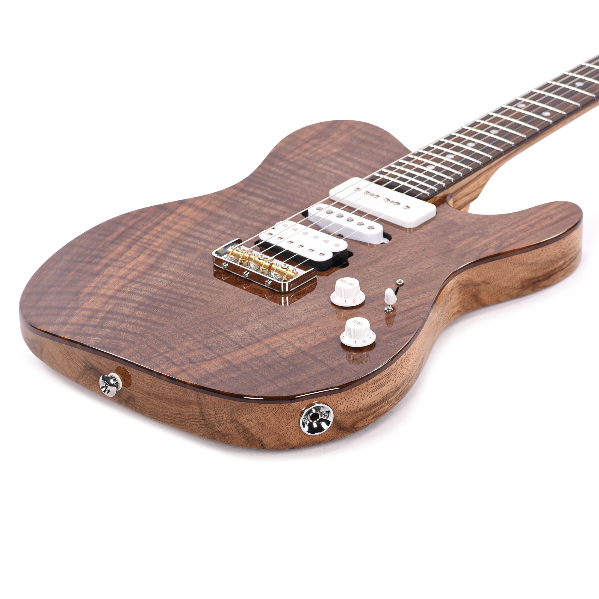 Suhr Custom Modern T Natural w/CME-Selected Figured Walnut Top Electric Guitars / Solid Body
