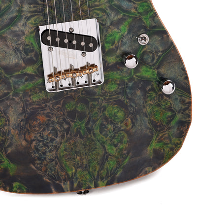 Suhr Custom Modern T Trans Algae w/CME-Selected Burl Maple Top Electric Guitars / Solid Body