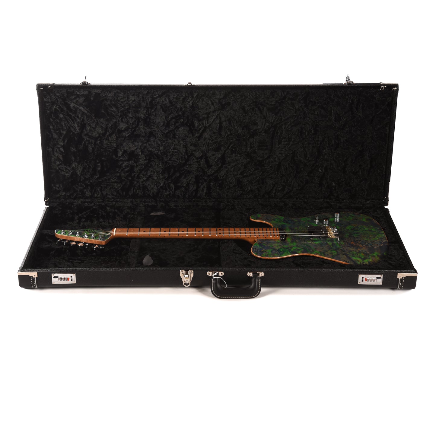 Suhr Custom Modern T Trans Algae w/CME-Selected Burl Maple Top Electric Guitars / Solid Body