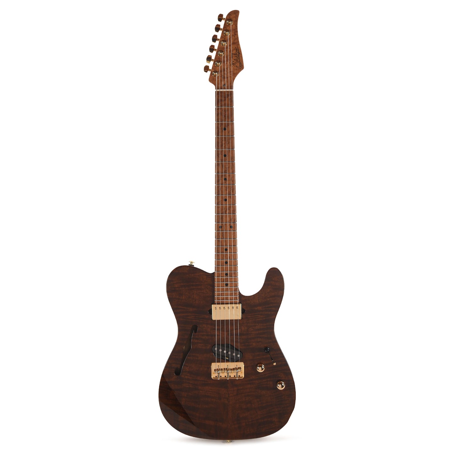 Suhr Custom Modern T Vintage Natural w/CME-Selected Figured Walnut Top Electric Guitars / Solid Body