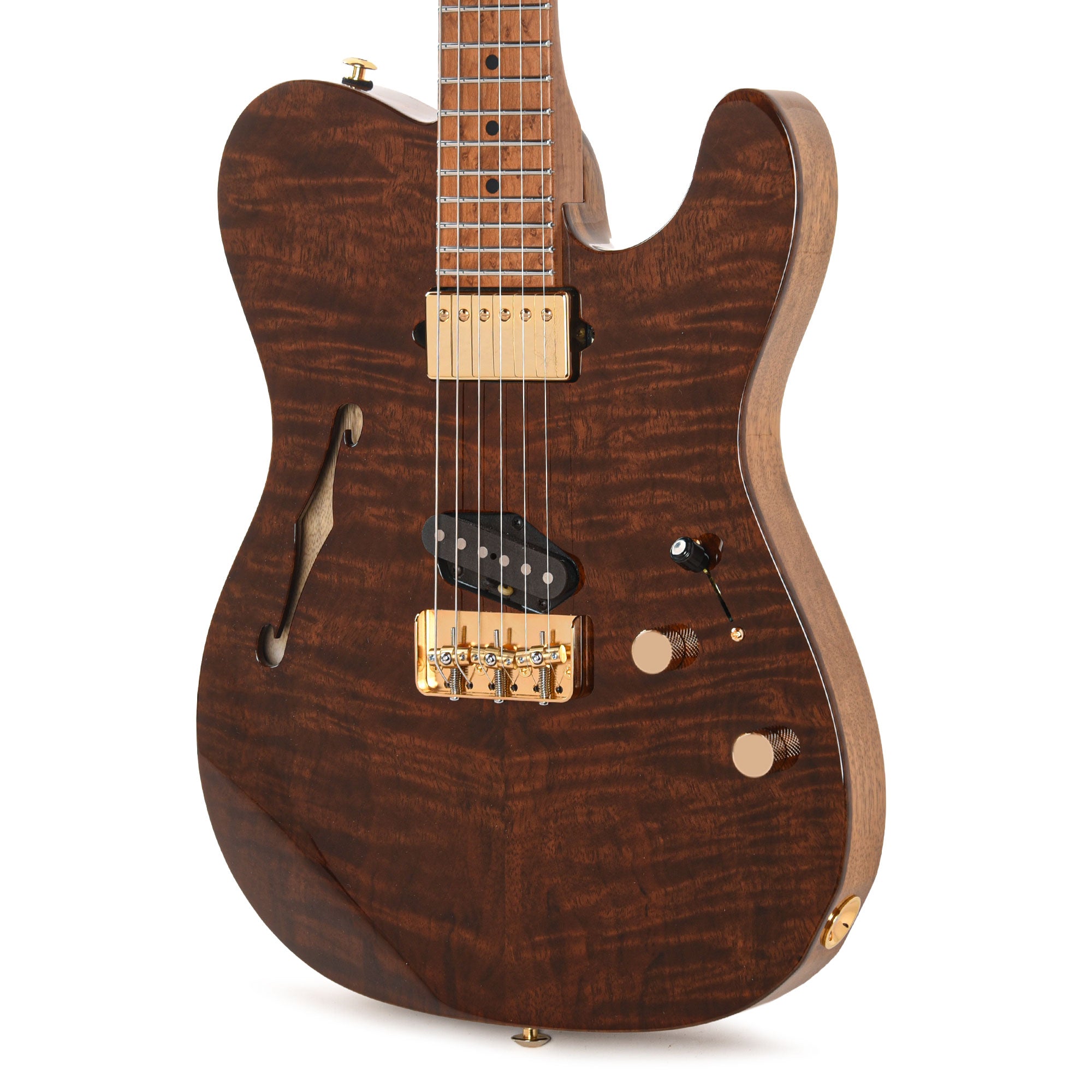 Suhr Custom Modern T Vintage Natural w/CME-Selected Figured Walnut Top Electric Guitars / Solid Body