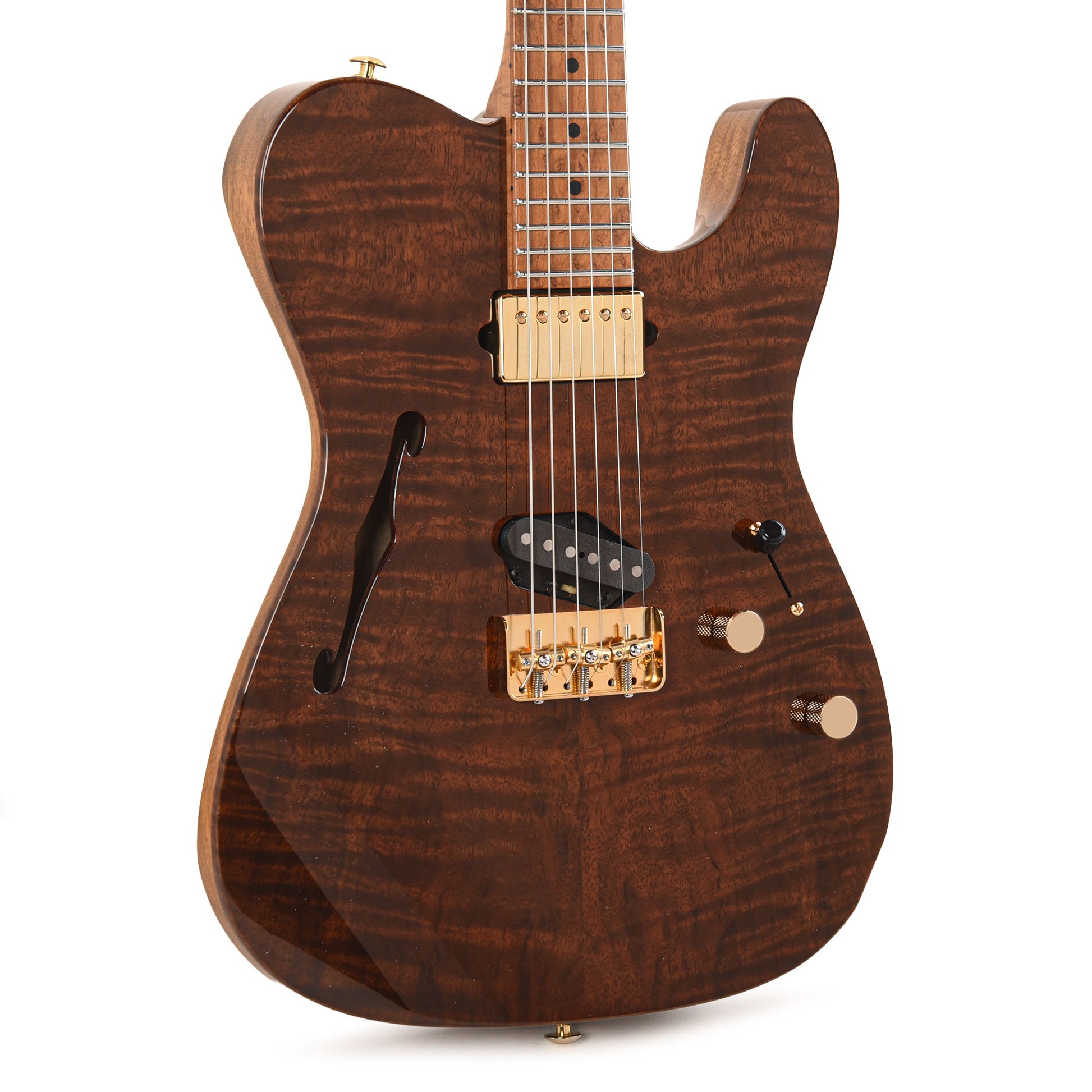 Suhr Custom Modern T Vintage Natural w/CME-Selected Figured Walnut Top Electric Guitars / Solid Body