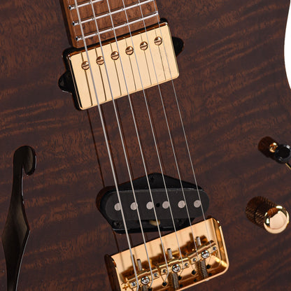 Suhr Custom Modern T Vintage Natural w/CME-Selected Figured Walnut Top Electric Guitars / Solid Body