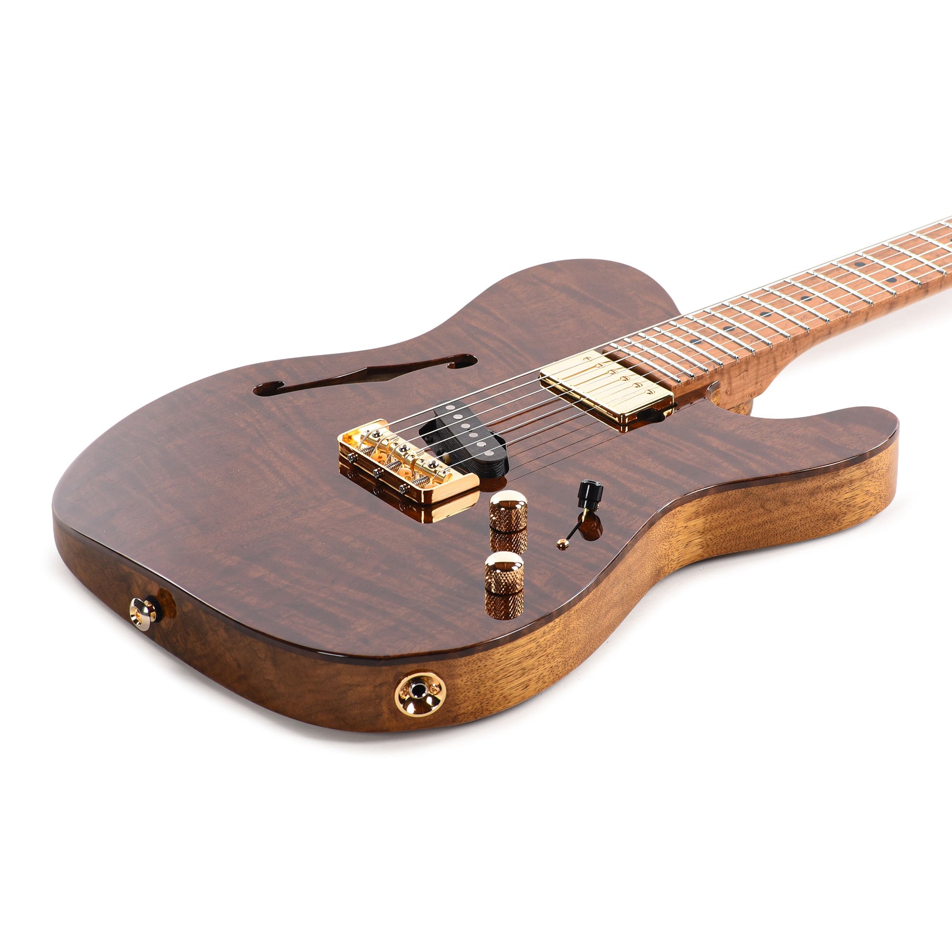 Suhr Custom Modern T Vintage Natural w/CME-Selected Figured Walnut Top Electric Guitars / Solid Body