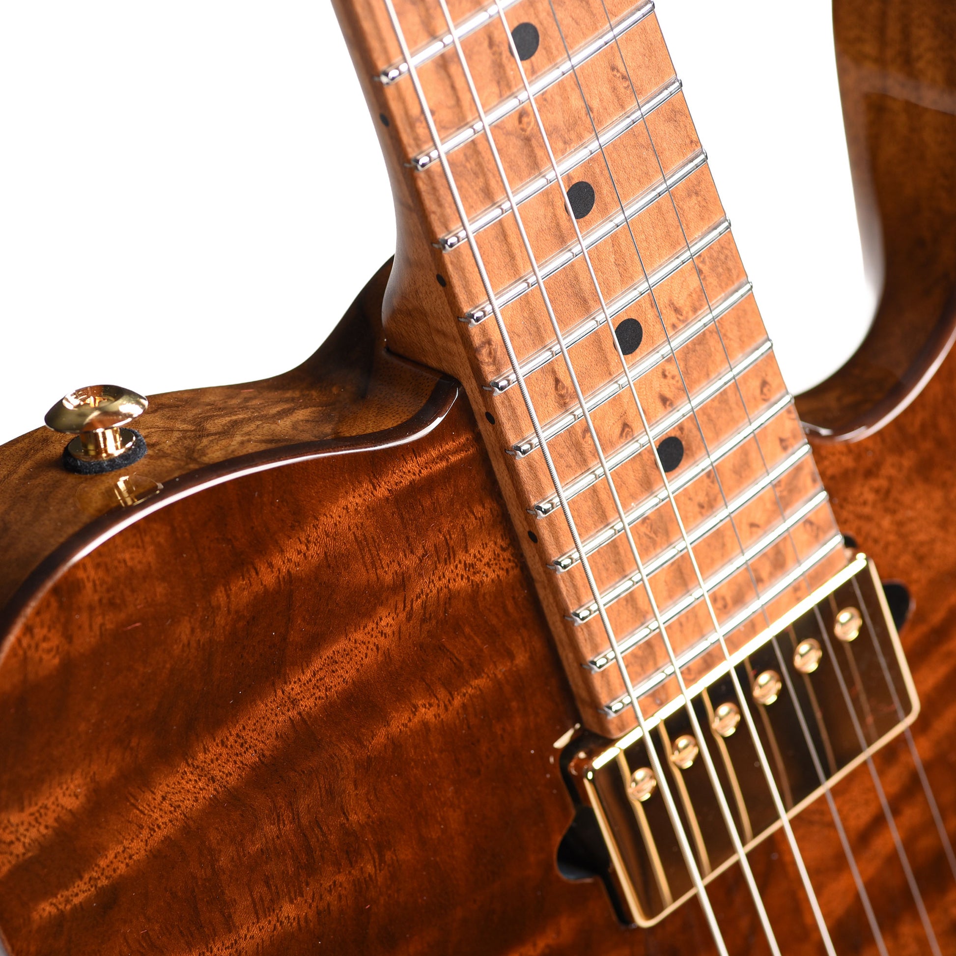 Suhr Custom Modern T Vintage Natural w/CME-Selected Figured Walnut Top Electric Guitars / Solid Body