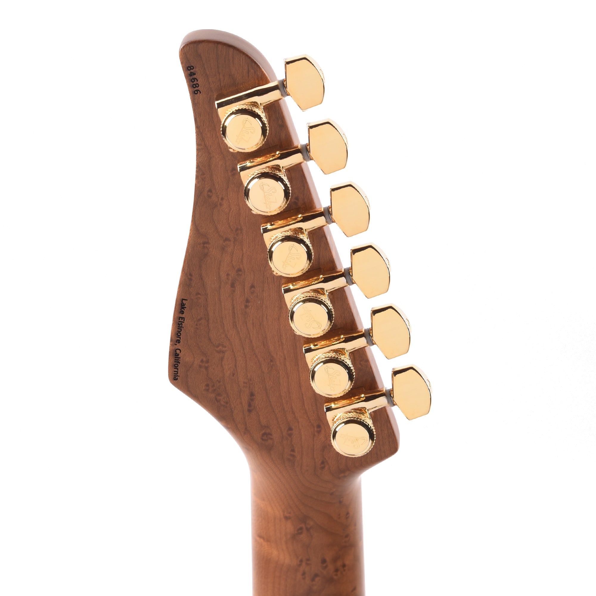 Suhr Custom Modern Trans Algae w/CME-Selected Burl Maple Top Electric Guitars / Solid Body