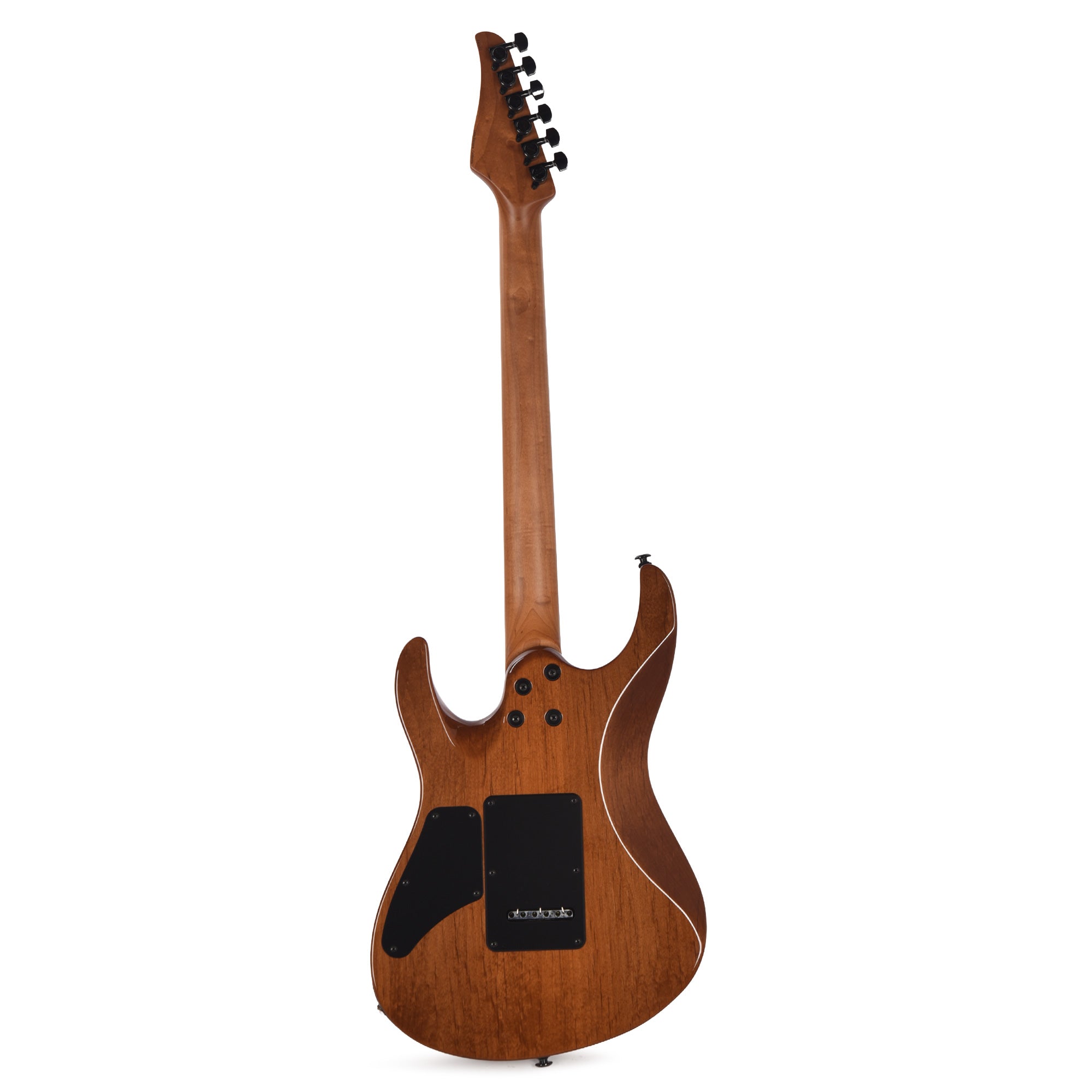 Suhr Custom Modern Trans Caramel w/ CME-Selected Waterfall Burl Maple Top Electric Guitars / Solid Body