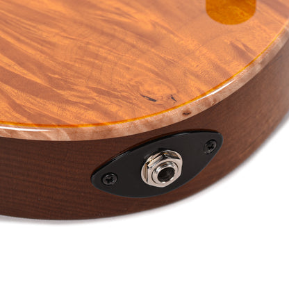 Suhr Custom Modern Trans Caramel w/ CME-Selected Waterfall Burl Maple Top Electric Guitars / Solid Body