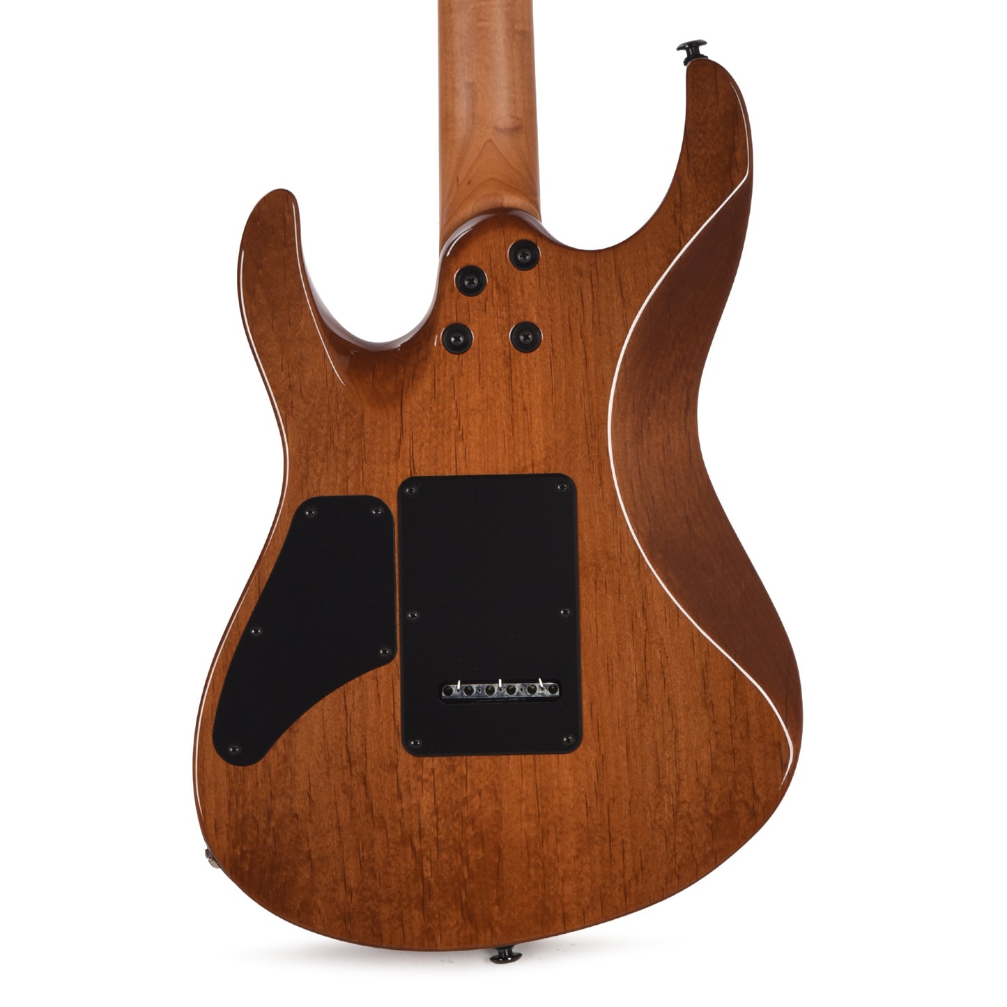Suhr Custom Modern Trans Caramel w/ CME-Selected Waterfall Burl Maple Top Electric Guitars / Solid Body