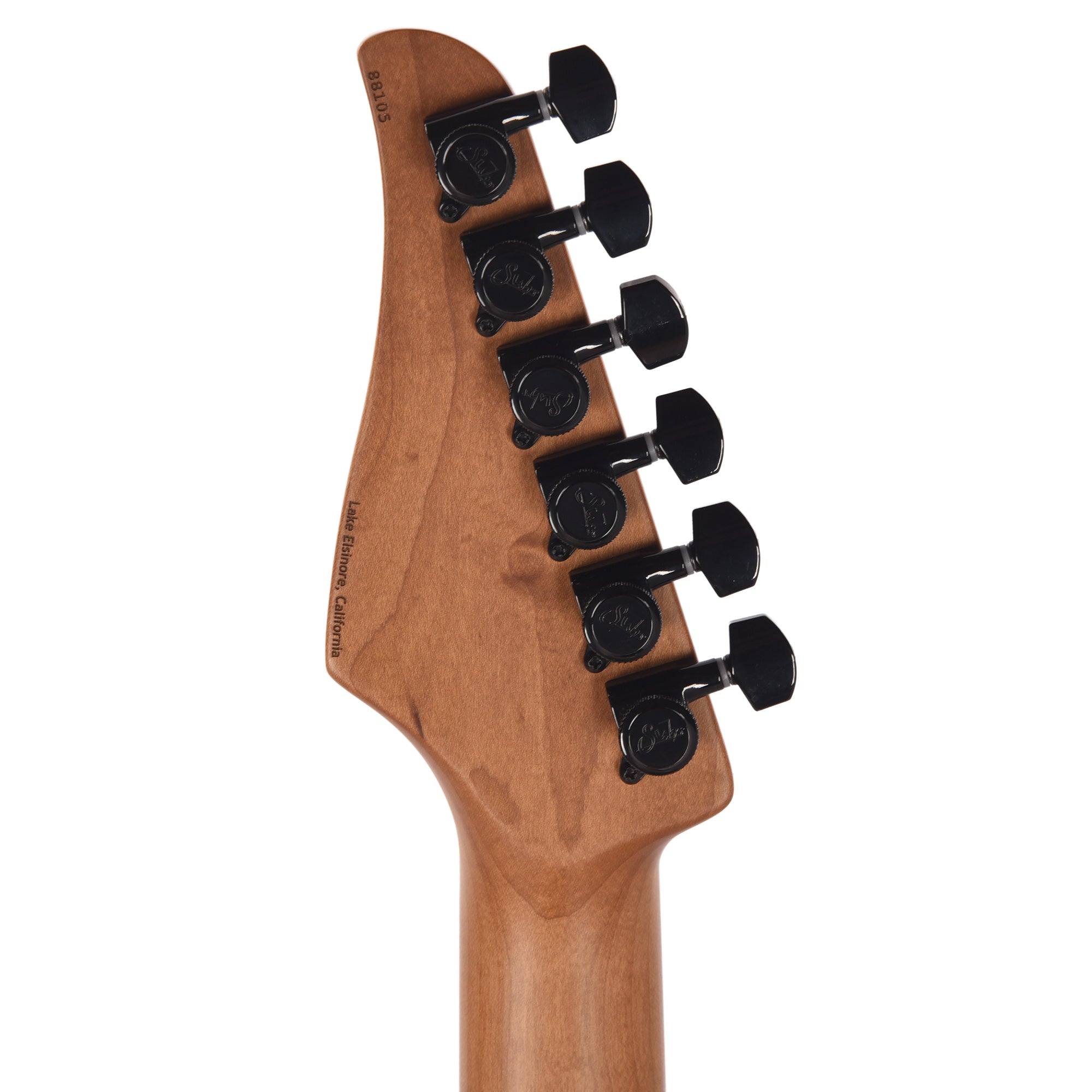 Suhr Custom Modern Trans Caramel w/ CME-Selected Waterfall Burl Maple Top Electric Guitars / Solid Body
