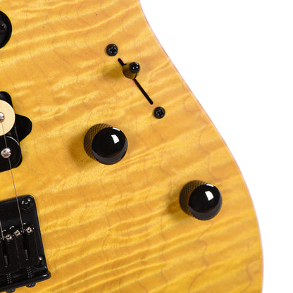 Suhr Custom Modern Trans Lemon Yellow w/CME-Selected Quilt Maple Top Electric Guitars / Solid Body