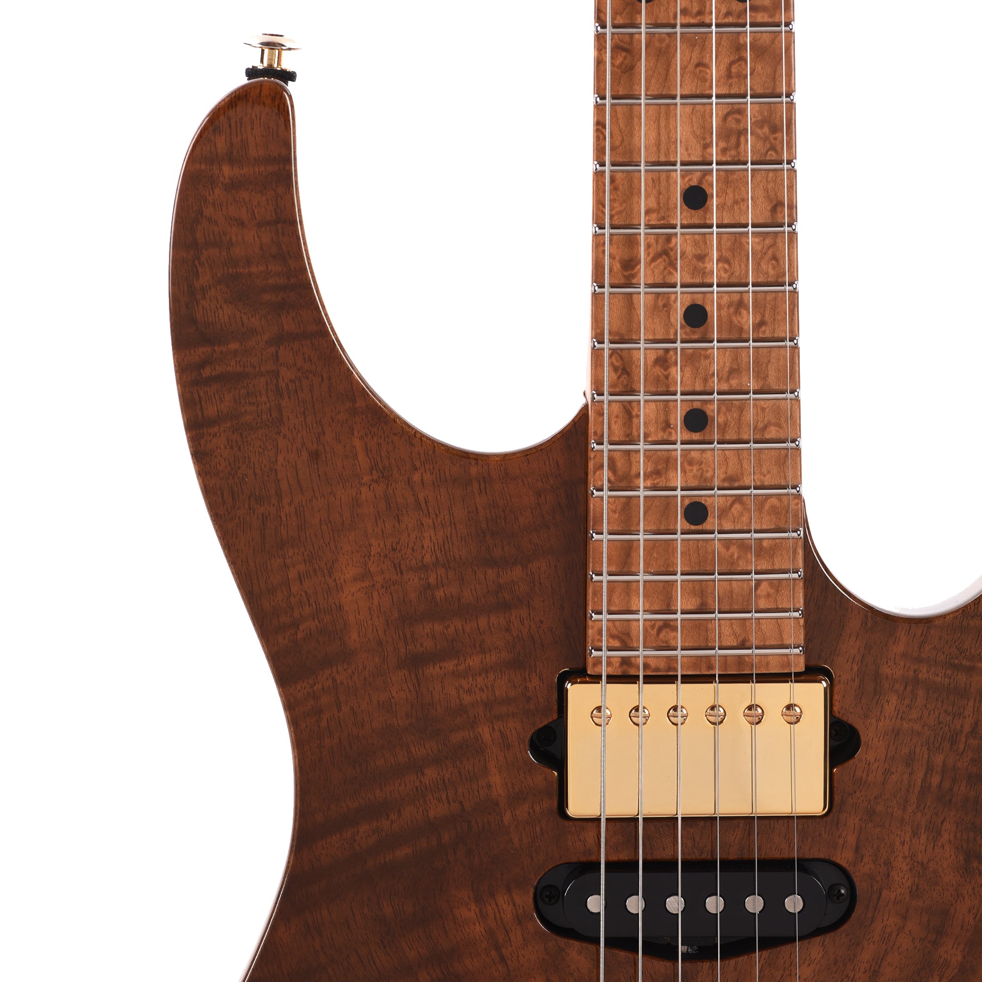 Suhr Custom Modern Vintage Natural w/CME-Selected Figured Walnut Top Electric Guitars / Solid Body