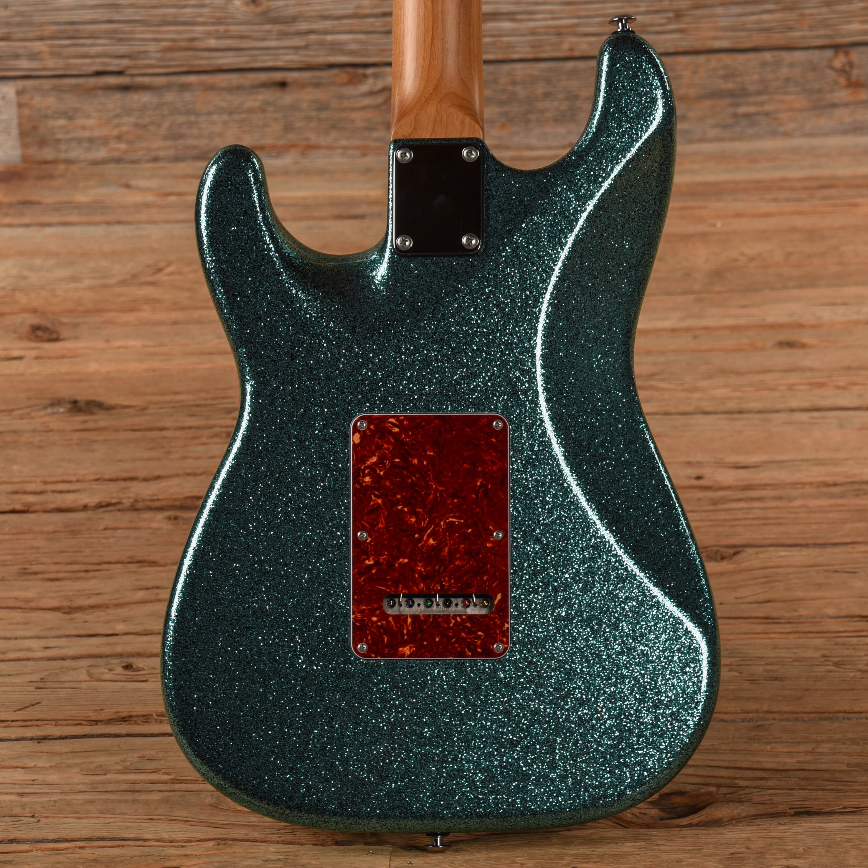 Suhr Custom Shop Classic S Teal Sparkle Electric Guitars / Solid Body