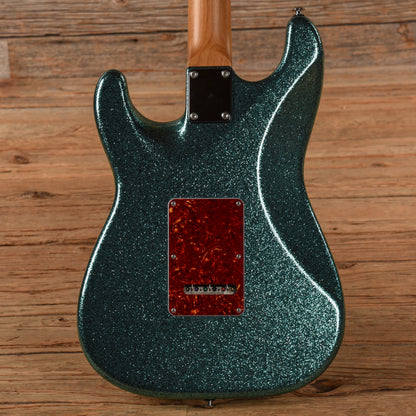 Suhr Custom Shop Classic S Teal Sparkle Electric Guitars / Solid Body