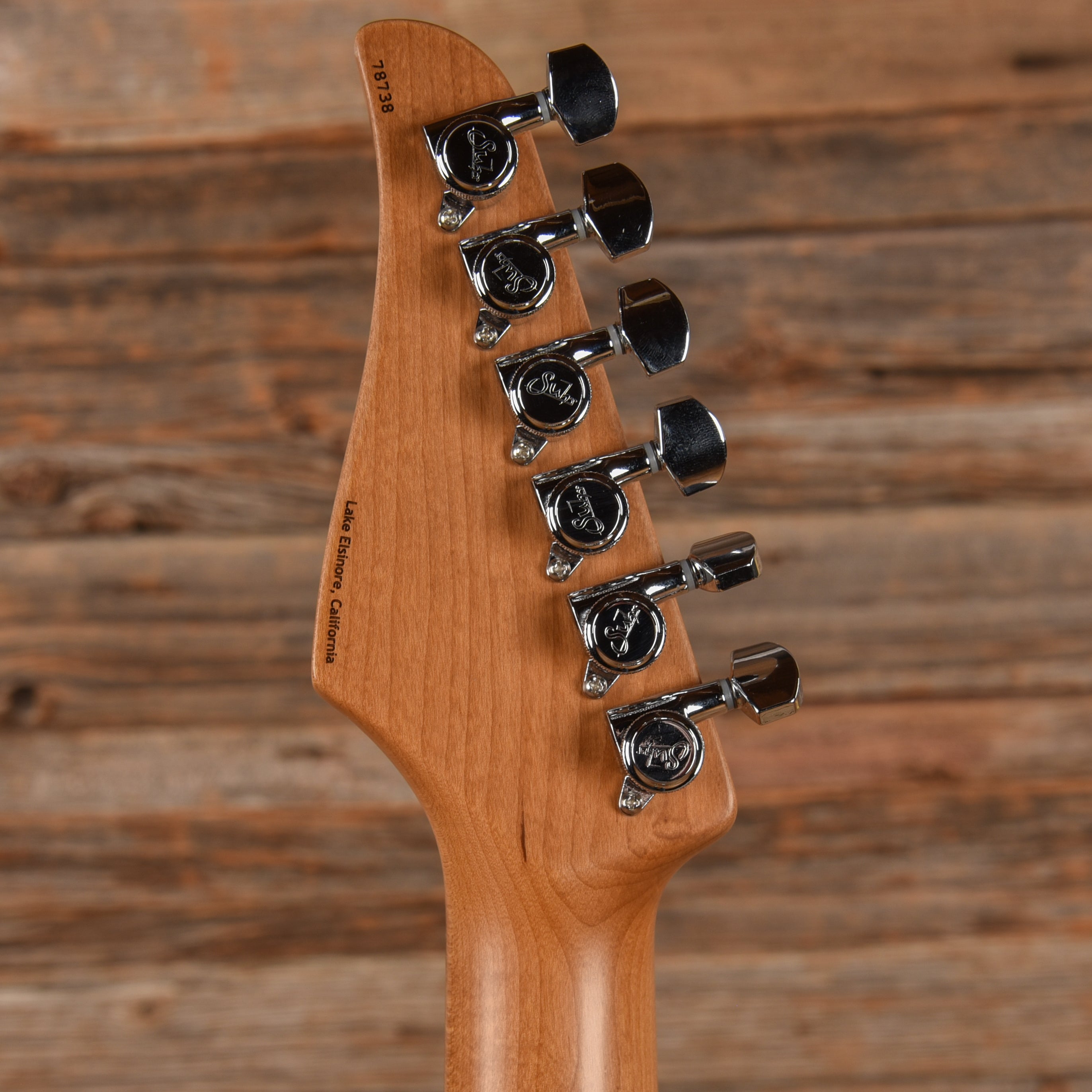 Suhr Custom Shop Classic S Teal Sparkle Electric Guitars / Solid Body