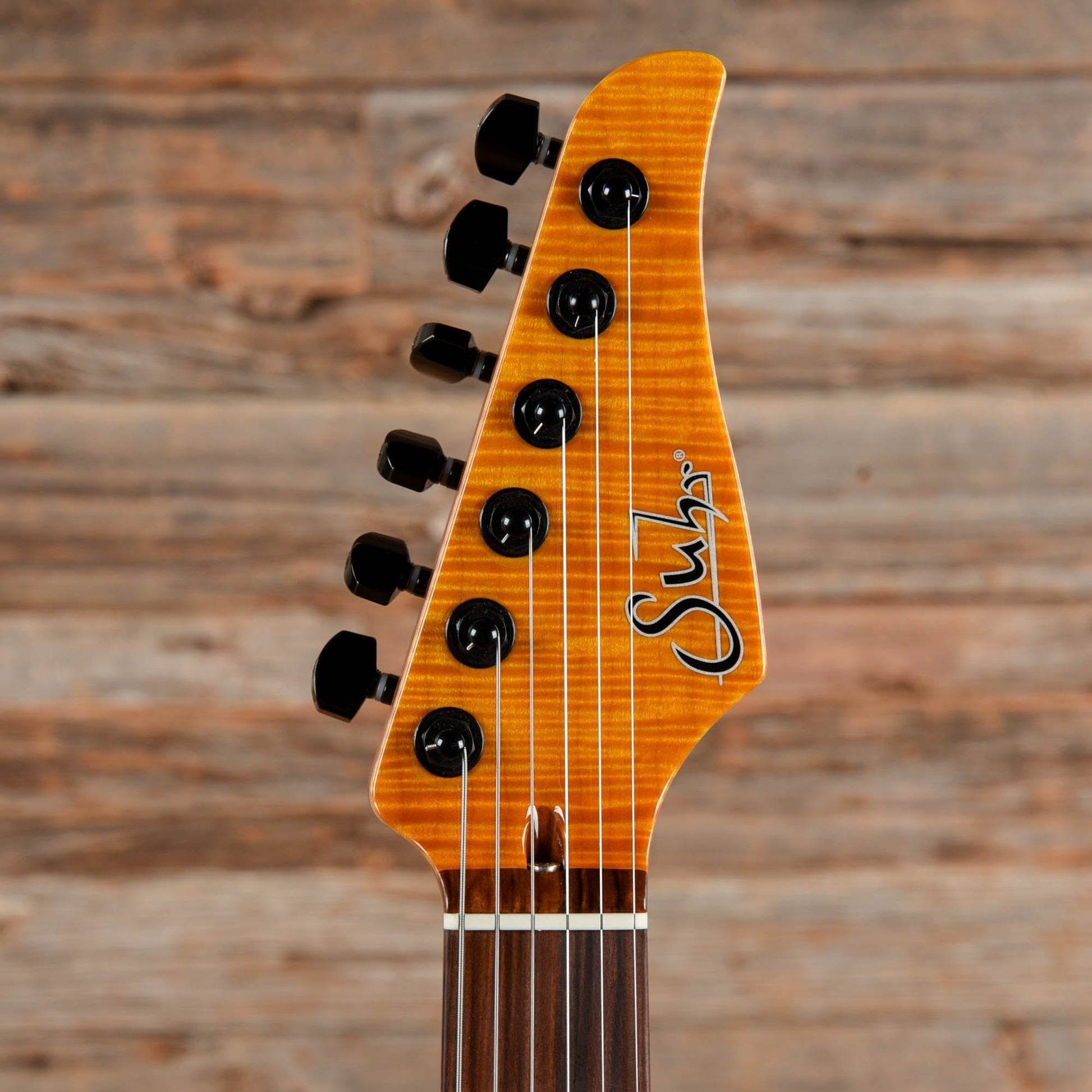 Suhr Custom Shop Standard Carve Top Transparent Amber 2023 Electric Guitars / Solid Body