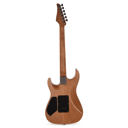 Suhr Custom Standard Aqua Blue Gradient w/CME-Selected Burl Maple Top Electric Guitars / Solid Body