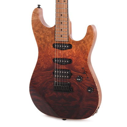 Suhr Custom Standard Desert Gradient w/CME-Selected Burl Maple Top Electric Guitars / Solid Body
