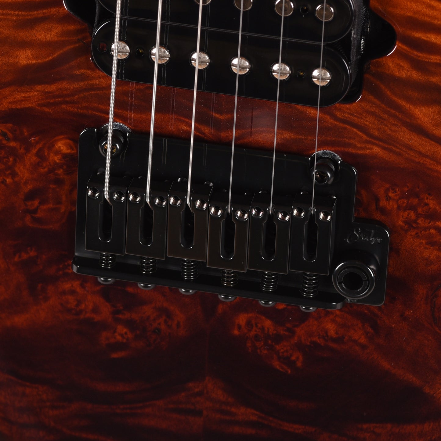 Suhr Custom Standard Desert Gradient w/CME-Selected Burl Maple Top Electric Guitars / Solid Body